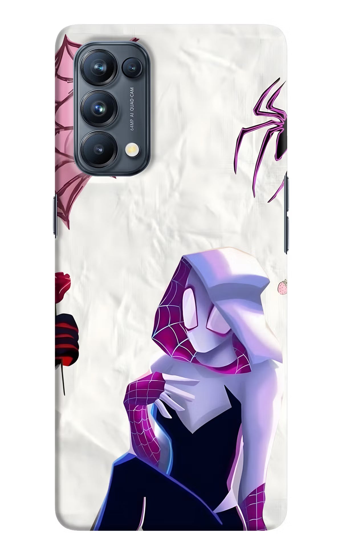 Gwen Verse Oppo Reno5 Pro 5G Back Cover - Gwen Verse Oppo Reno5 Pro 5G Back Cover Gwen Verse Oppo Reno5 Pro 5G Back Cover