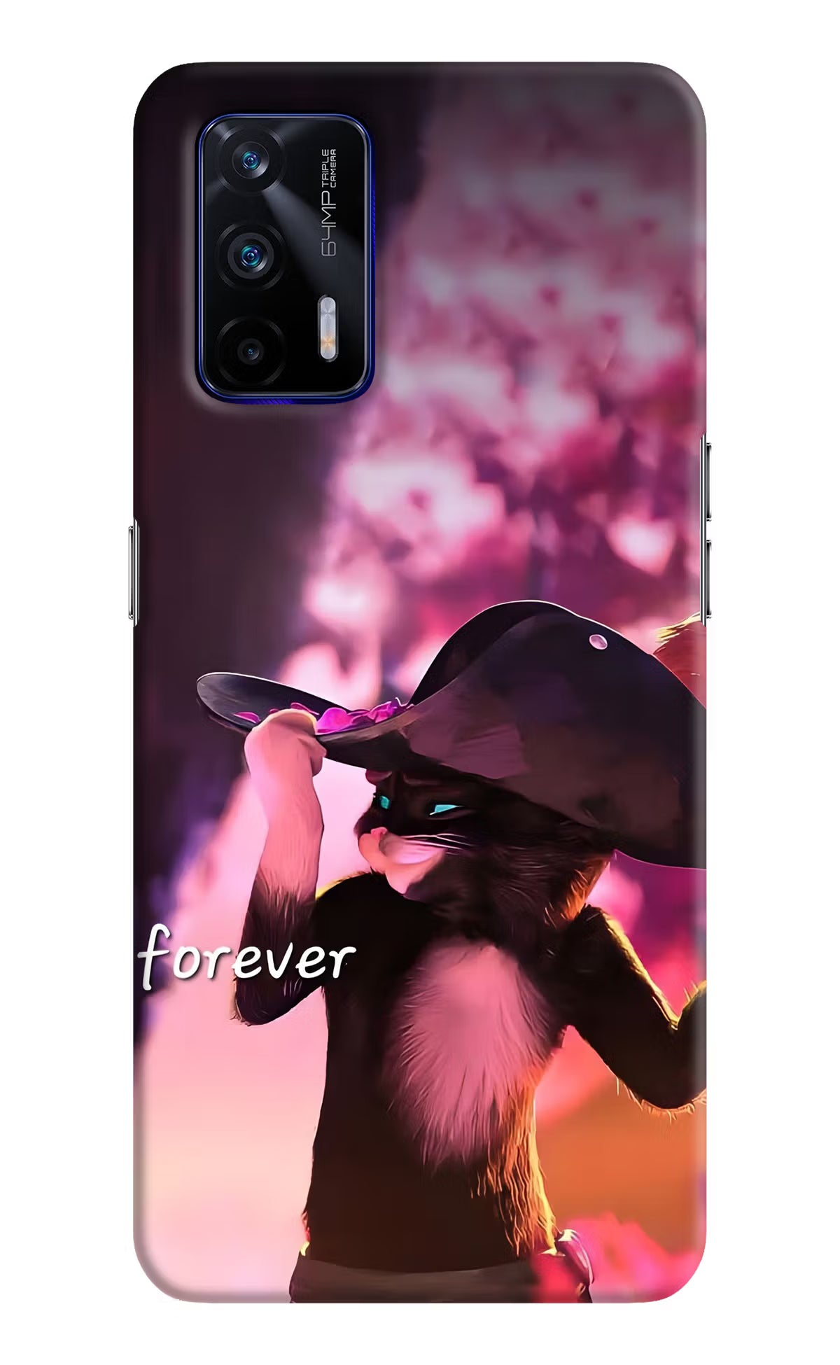 Forever Cat Realme GT 5G Back Cover - Forever Cat Realme GT 5G Back Cover Forever Cat Realme GT 5G Back Cover