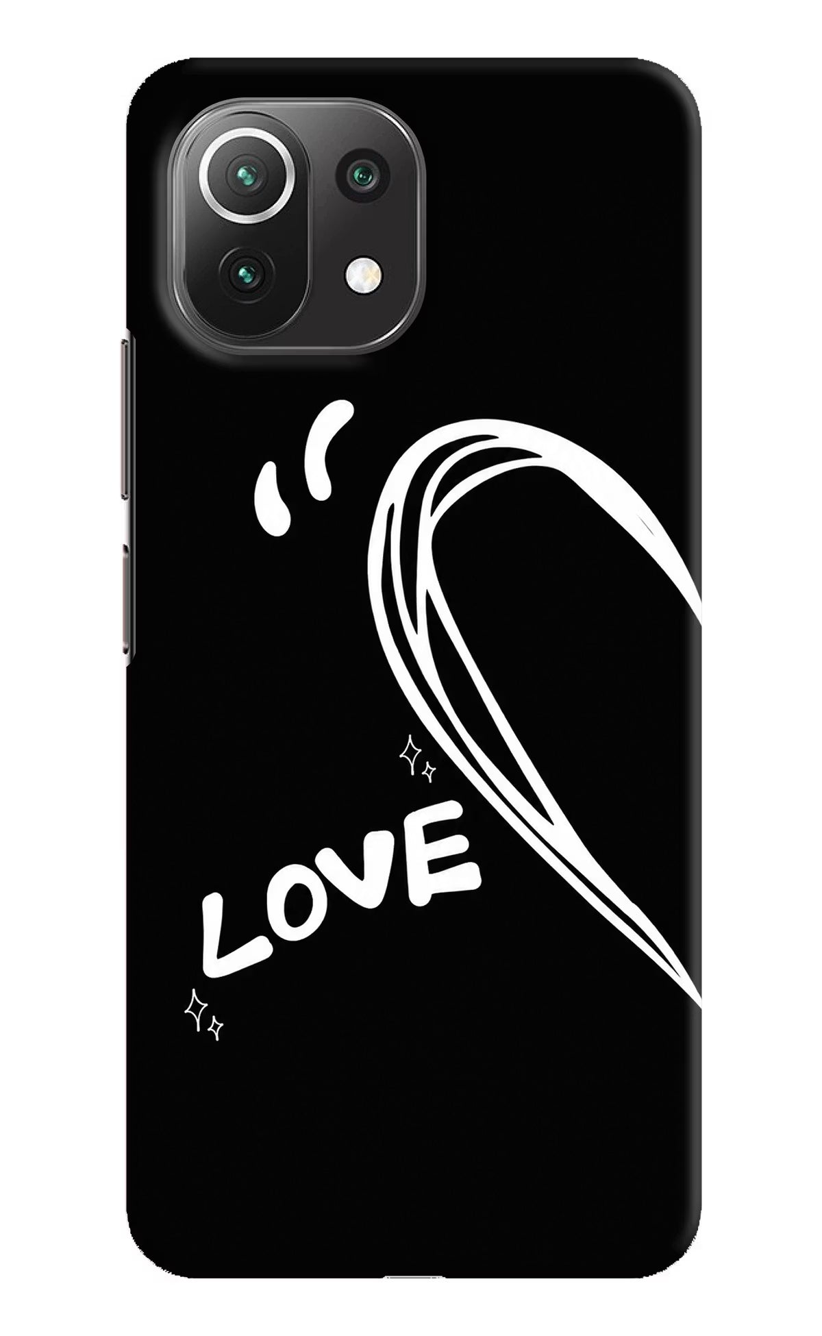 Love Line Mi 11 Lite NE 5G Back Cover - Love Line Mi 11 Lite NE 5G Back Cover Love Line Mi 11 Lite NE 5G Back Cover