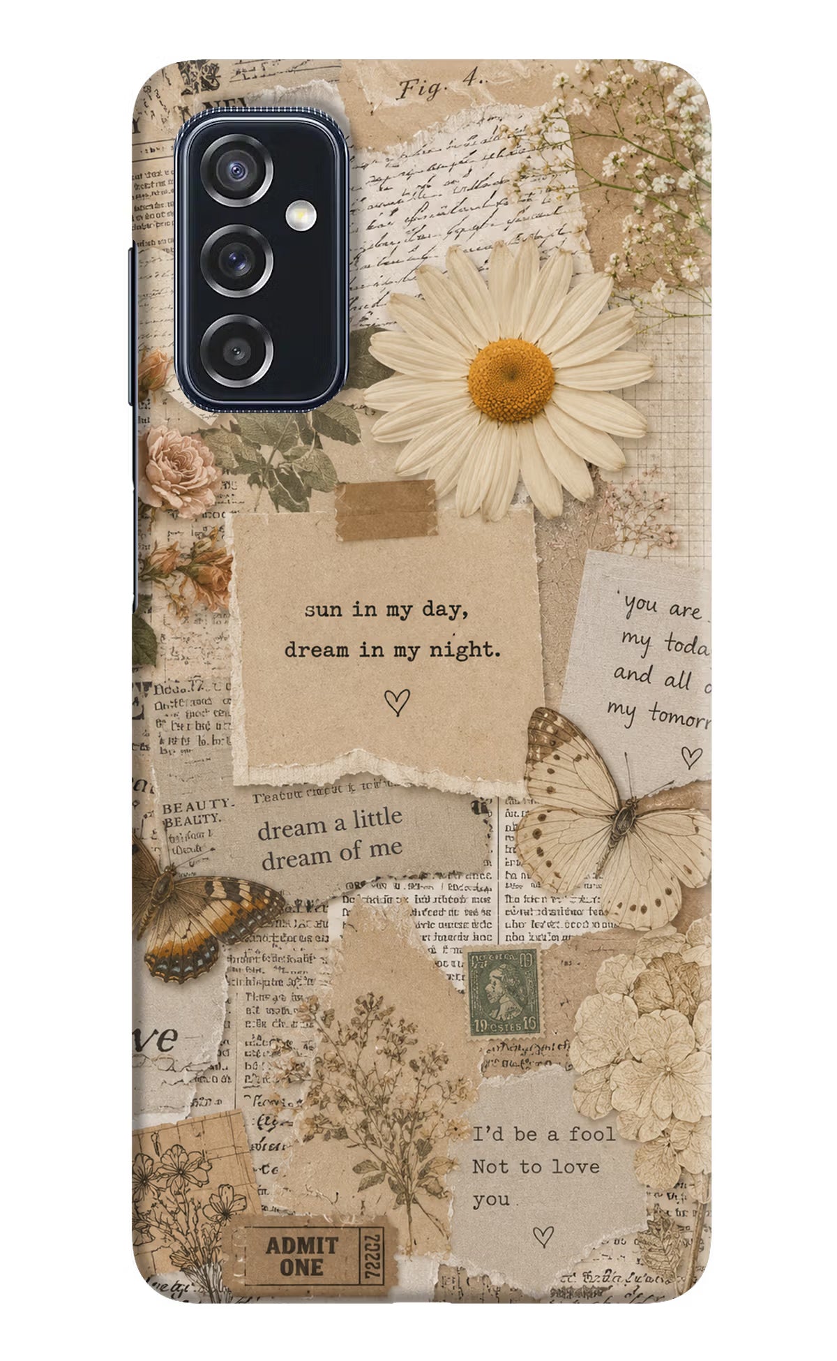 Vintage case Samsung M52 5G Back Cover - Vintage case Samsung M52 5G Back Cover Vintage case Samsung M52 5G Back Cover