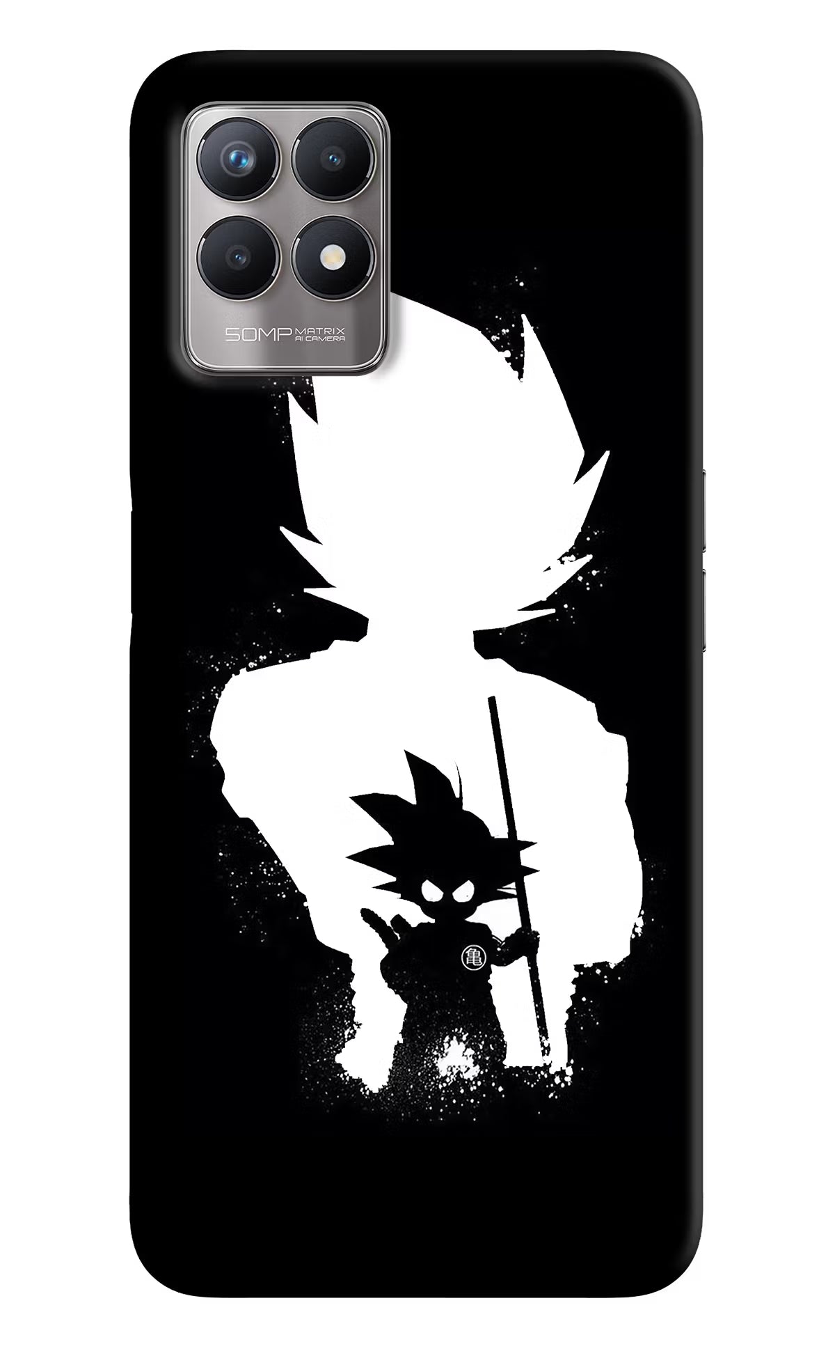 Goku Shadow Realme 8i Back Cover - Goku Shadow Realme 8i Back Cover Goku Shadow Realme 8i Back Cover