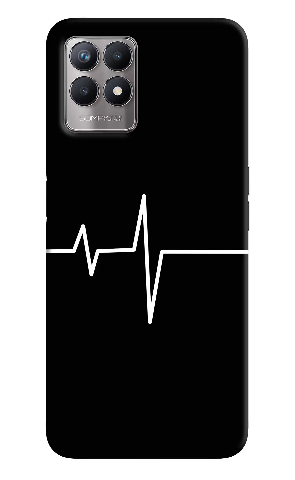 Heart Beats Realme 8i Back Cover - Heart Beats Realme 8i Back Cover Heart Beats Realme 8i Back Cover