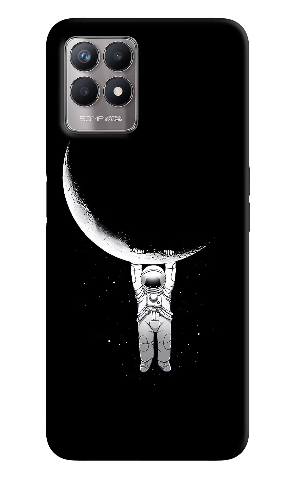 Moon Space Realme 8i Back Cover - Moon Space Realme 8i Back Cover Moon Space Realme 8i Back Cover