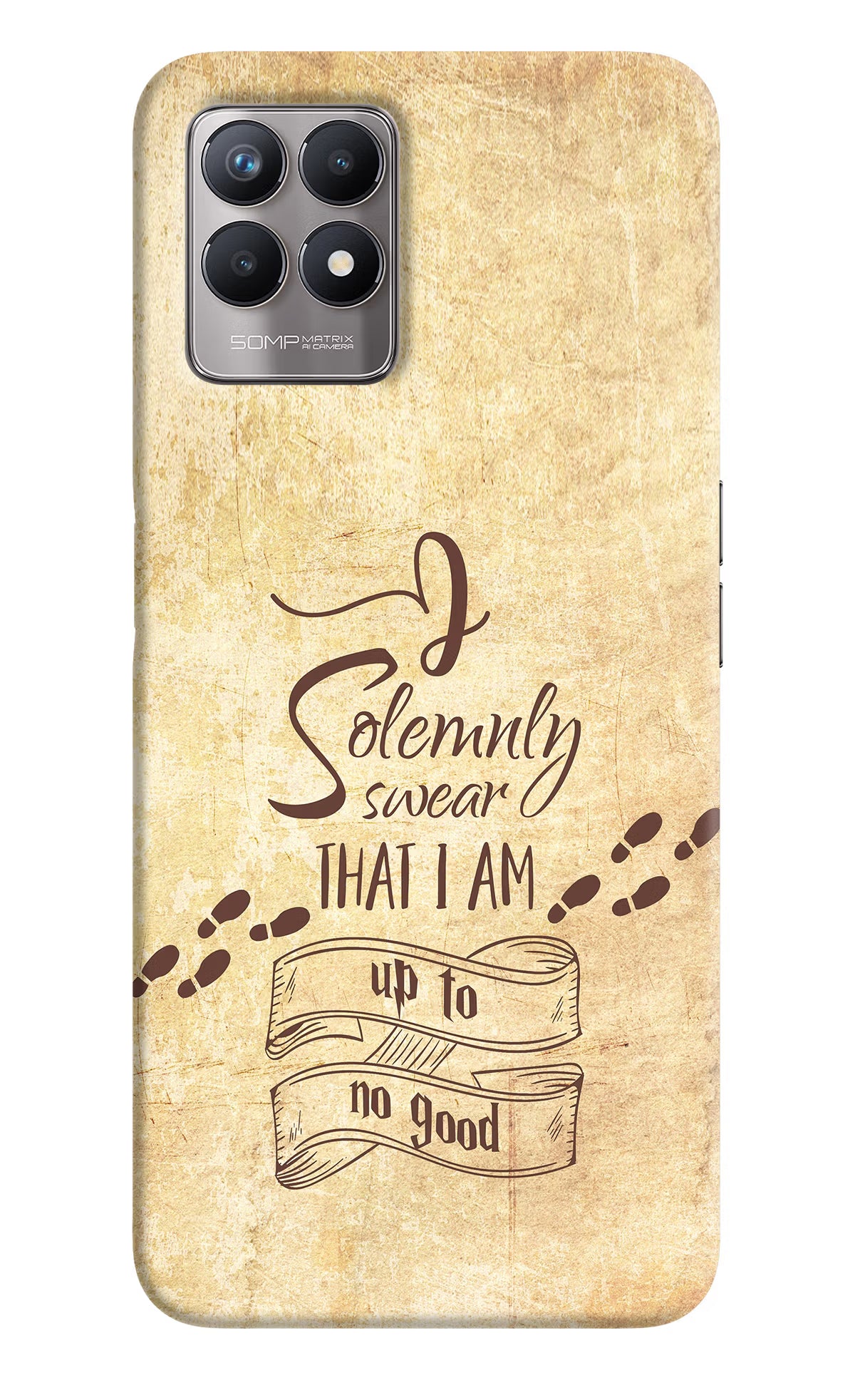 I Solemnly swear that i up to no good Realme 8i Back Cover - I Solemnly swear that i up to no good Realme 8i Back Cover I Solemnly swear that i up to no good Realme 8i Back Cover