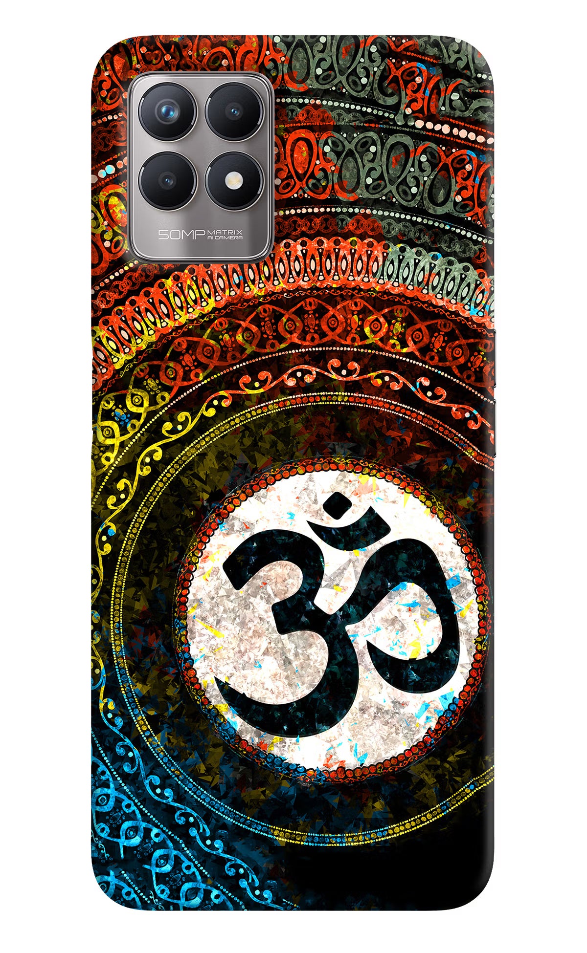 Om Cultural Realme 8i Back Cover - Om Cultural Realme 8i Back Cover Om Cultural Realme 8i Back Cover