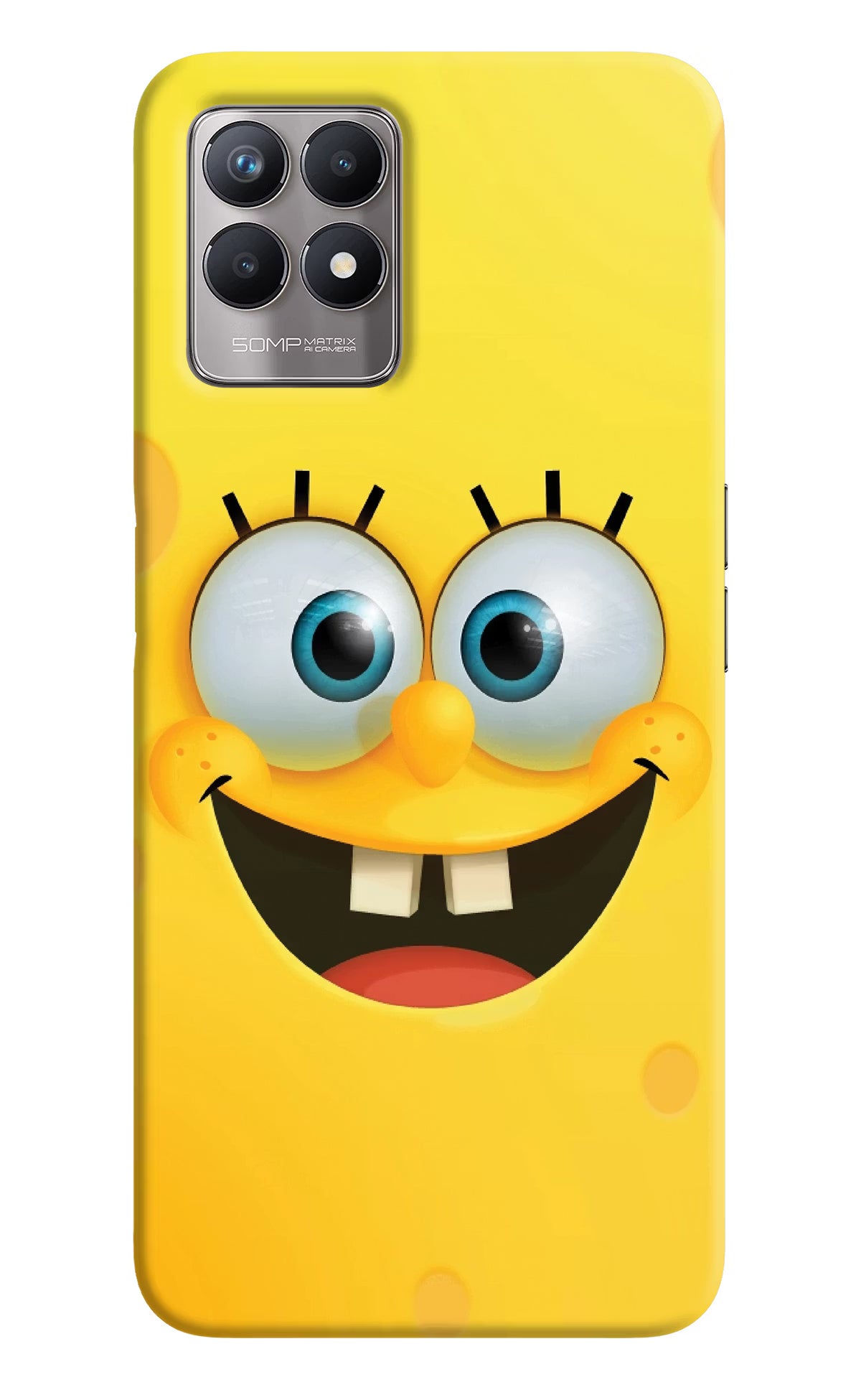 Sponge 1 Realme 8i Back Cover - Sponge 1 Realme 8i Back Cover Sponge 1 Realme 8i Back Cover