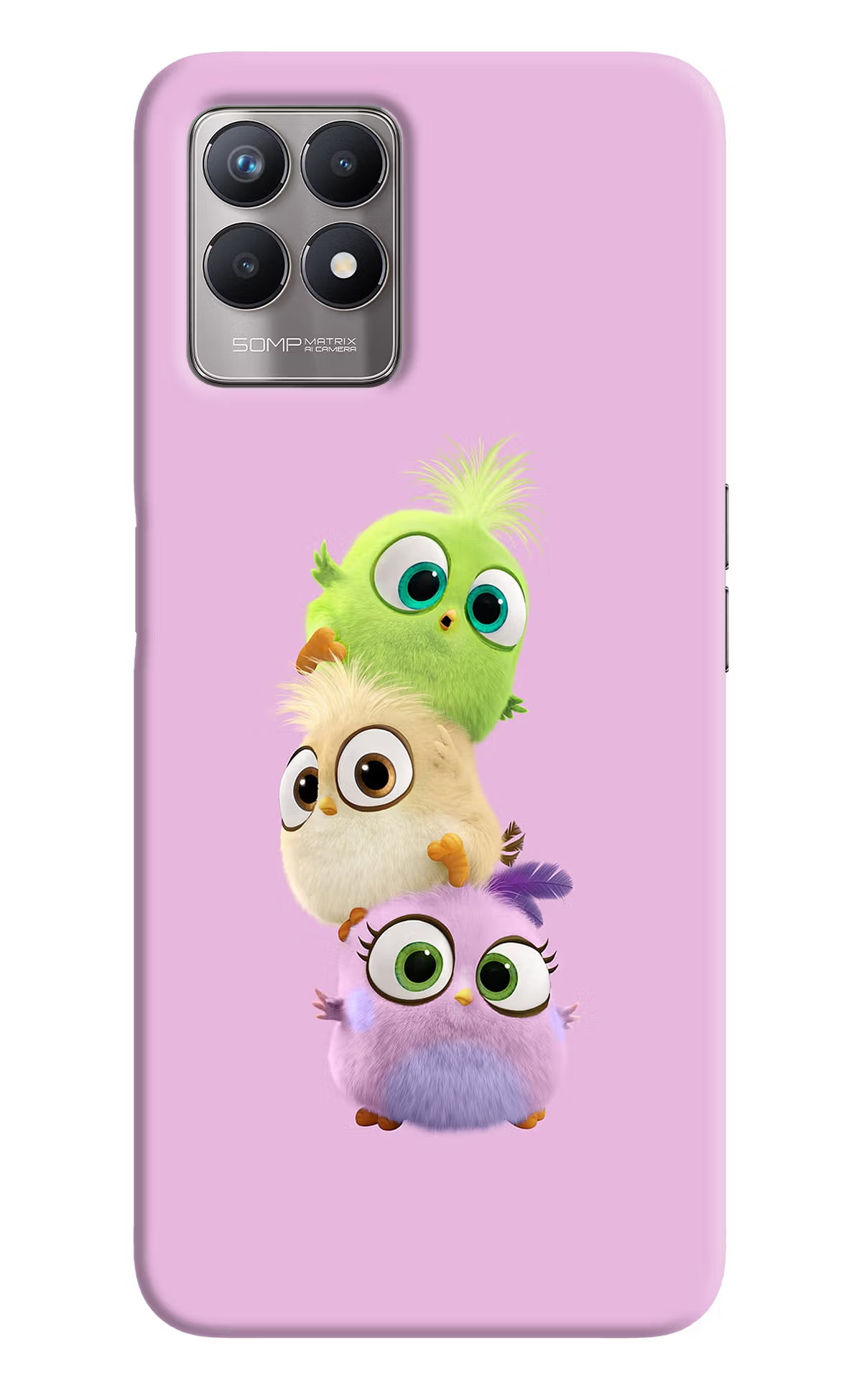 Cute Little Birds Realme 8i Back Cover - Cute Little Birds Realme 8i Back Cover Cute Little Birds Realme 8i Back Cover