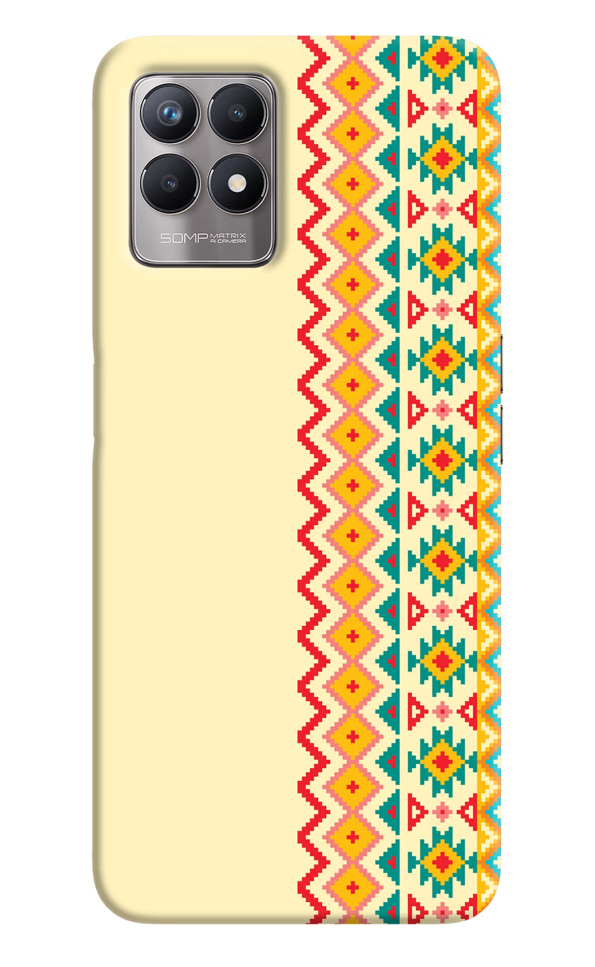 Ethnic Seamless Realme 8i Back Cover - Ethnic Seamless Realme 8i Back Cover Ethnic Seamless Realme 8i Back Cover