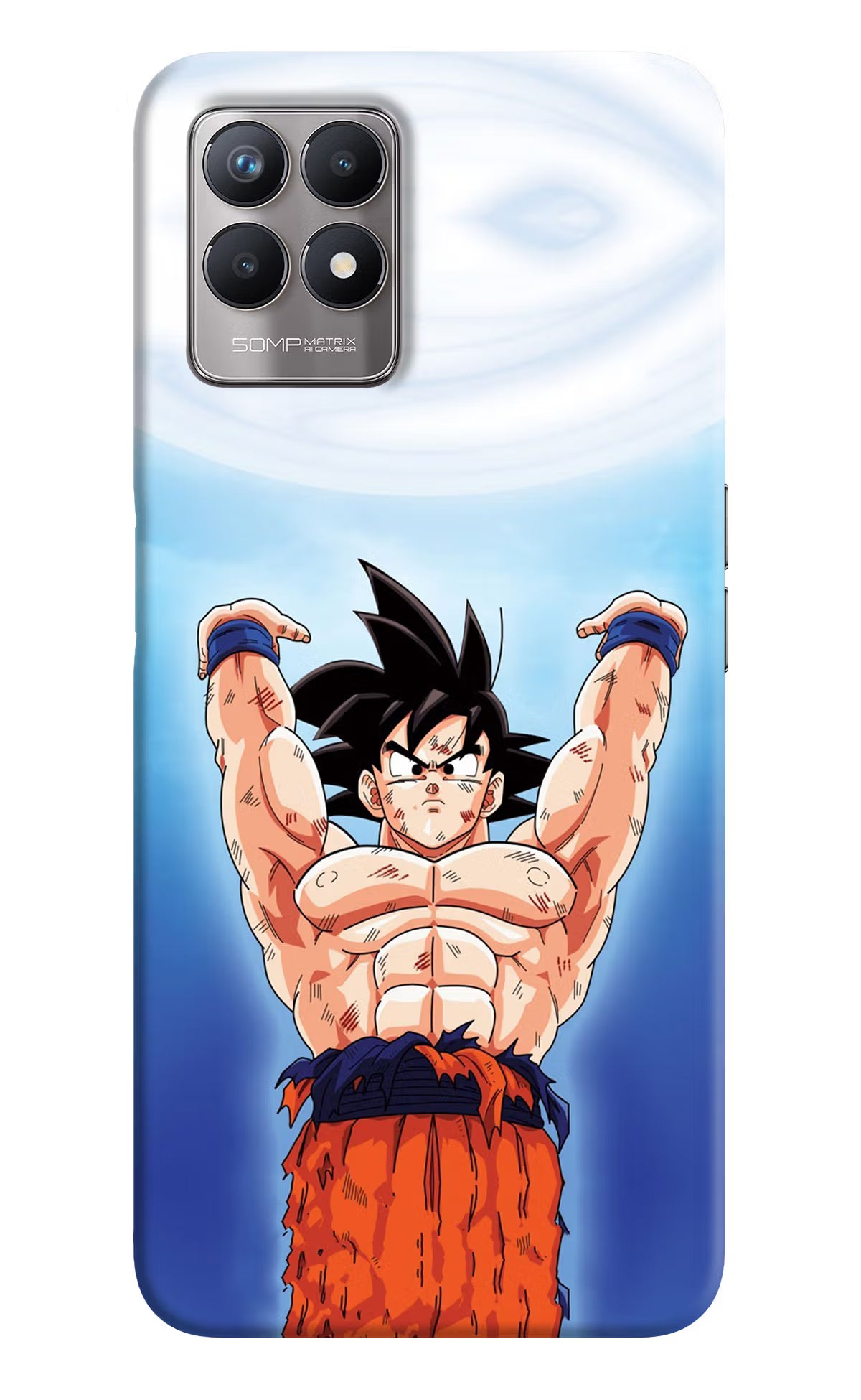 Goku Power Realme 8i Back Cover - Goku Power Realme 8i Back Cover Goku Power Realme 8i Back Cover