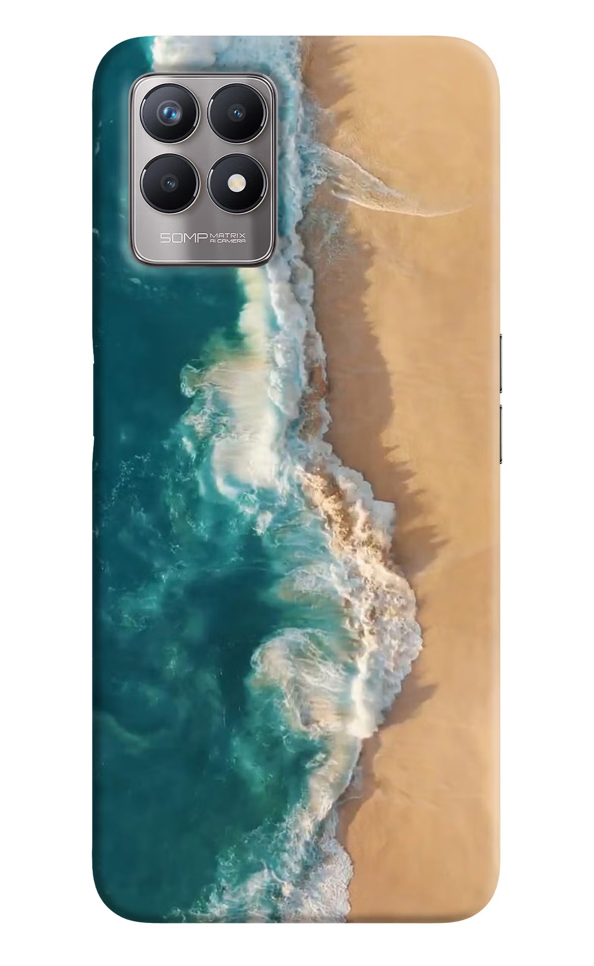 Ocean Beach Realme 8i Back Cover - Ocean Beach Realme 8i Back Cover Ocean Beach Realme 8i Back Cover