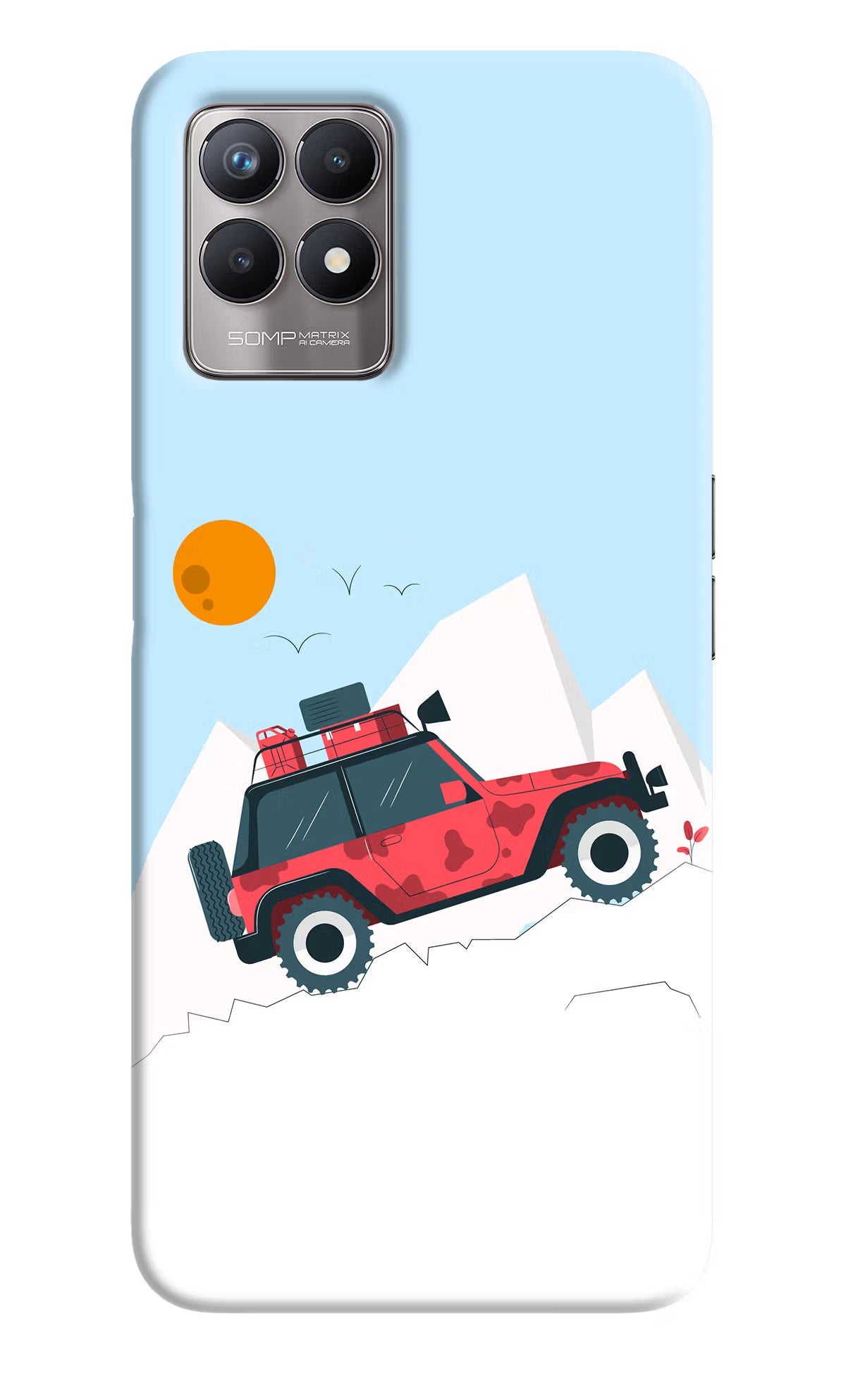 Mountain Trail Beast Realme 8i Back Cover - Mountain Trail Beast Realme 8i Back Cover Mountain Trail Beast Realme 8i Back Cover
