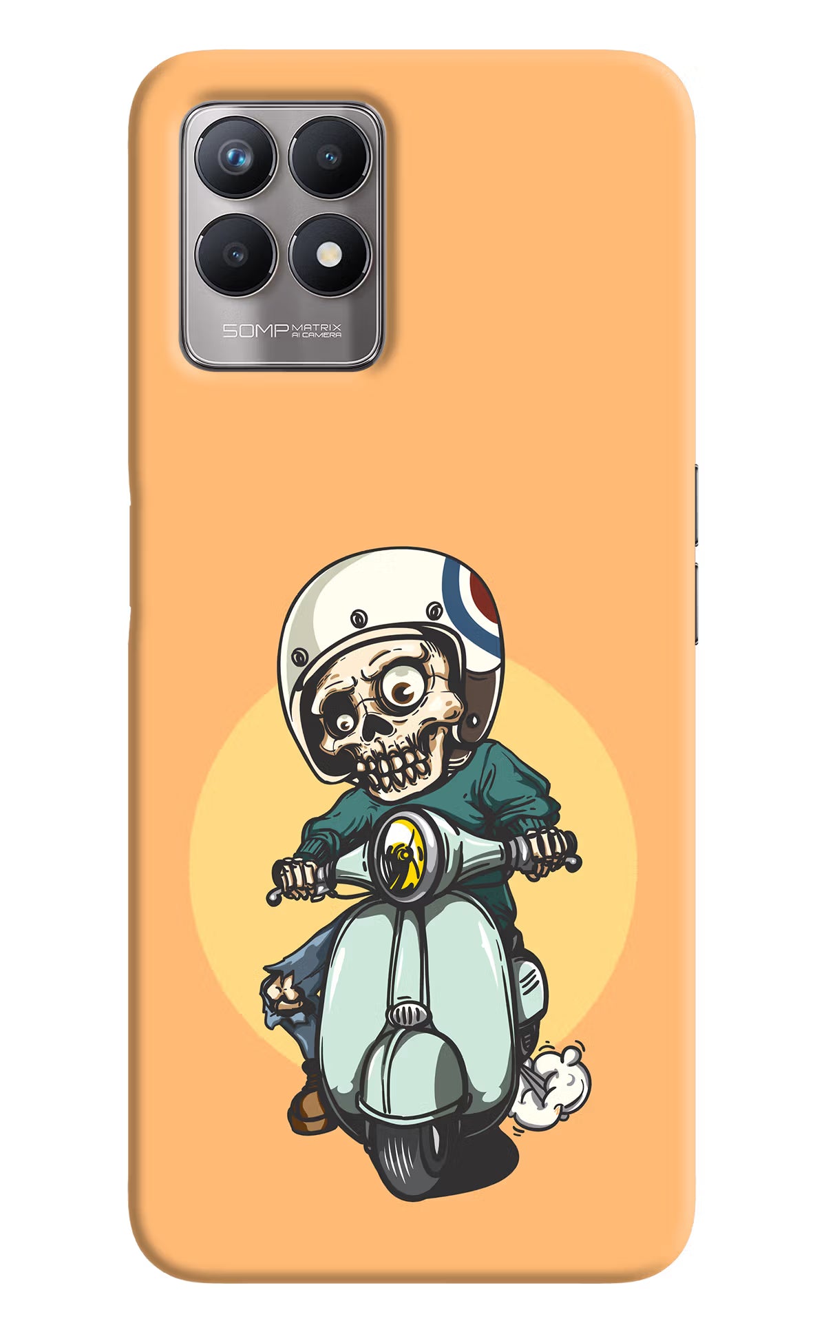 Undead Biker Realme 8i Back Cover - Undead Biker Realme 8i Back Cover Undead Biker Realme 8i Back Cover