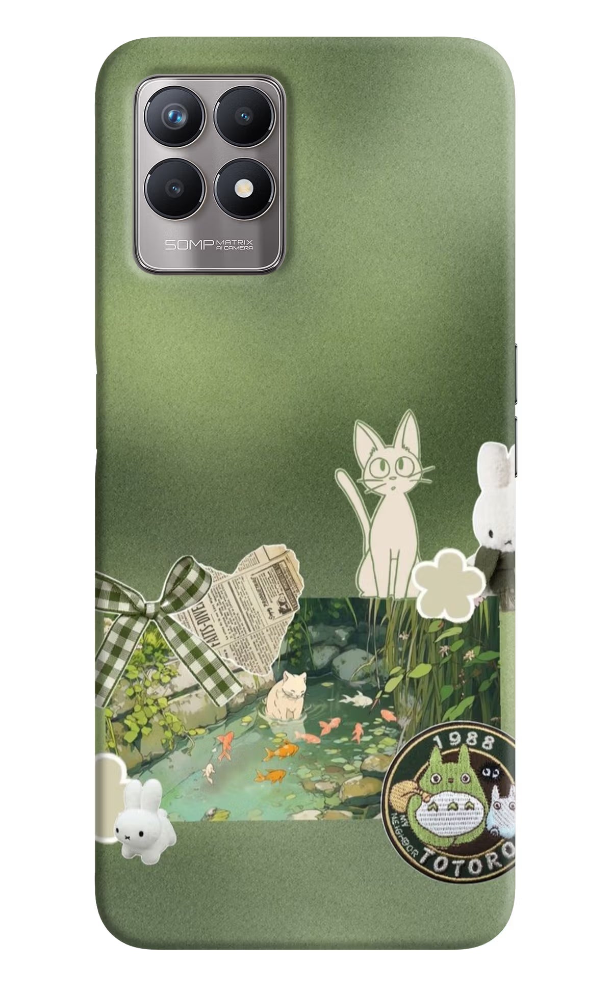 Aesthetic anime Realme 8i Back Cover - Aesthetic anime Realme 8i Back Cover Aesthetic anime Realme 8i Back Cover