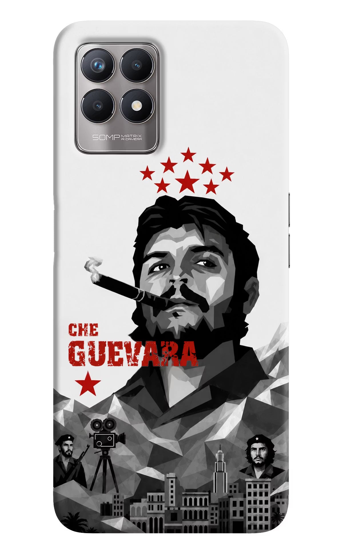 Che Guevara Iconic Realme 8i Back Cover - Che Guevara Iconic Realme 8i Back Cover Che Guevara Iconic Realme 8i Back Cover