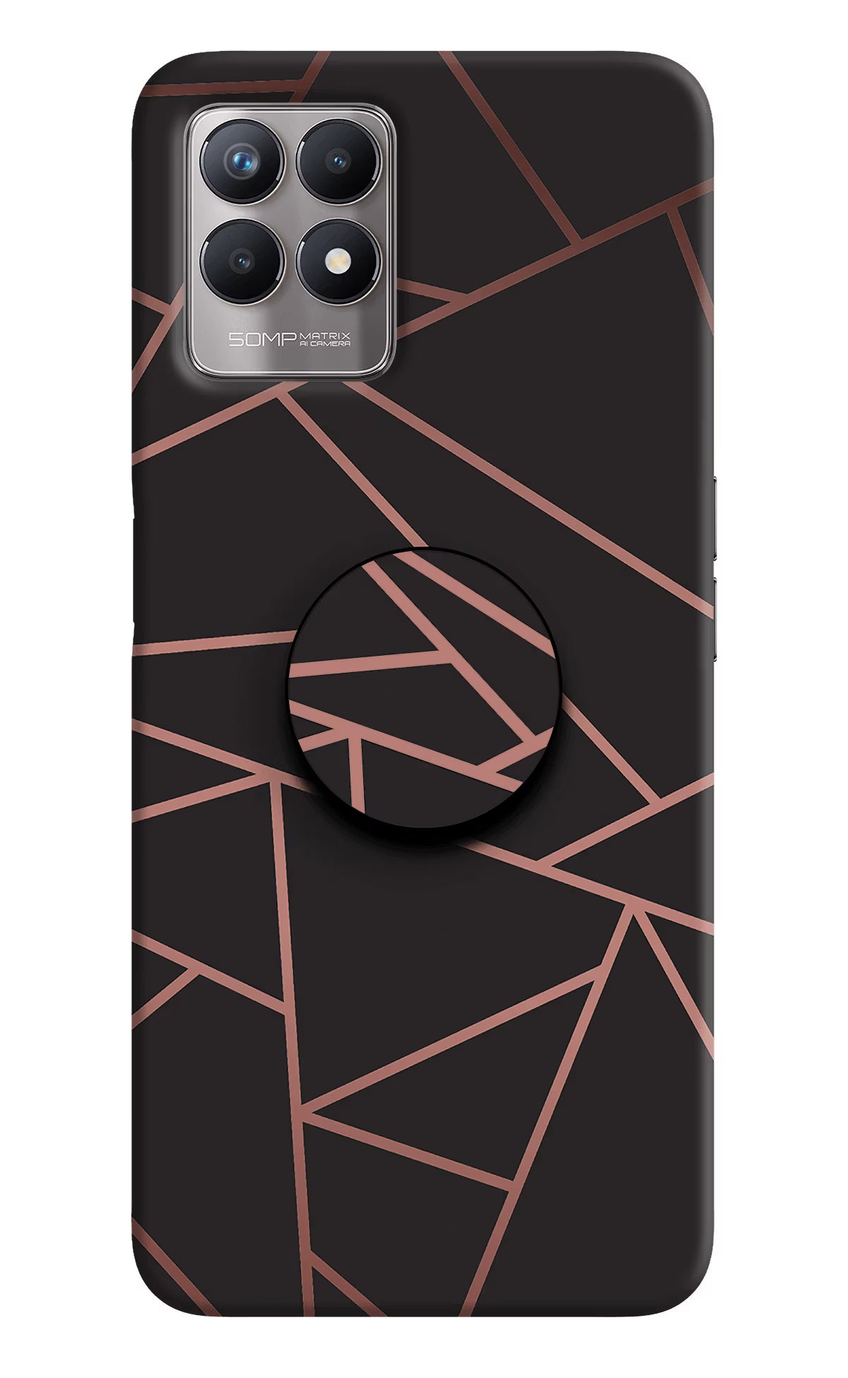 Geometric Pattern Realme 8i Pop Case - Geometric Pattern Realme 8i Pop Case Geometric Pattern Realme 8i Pop Case
