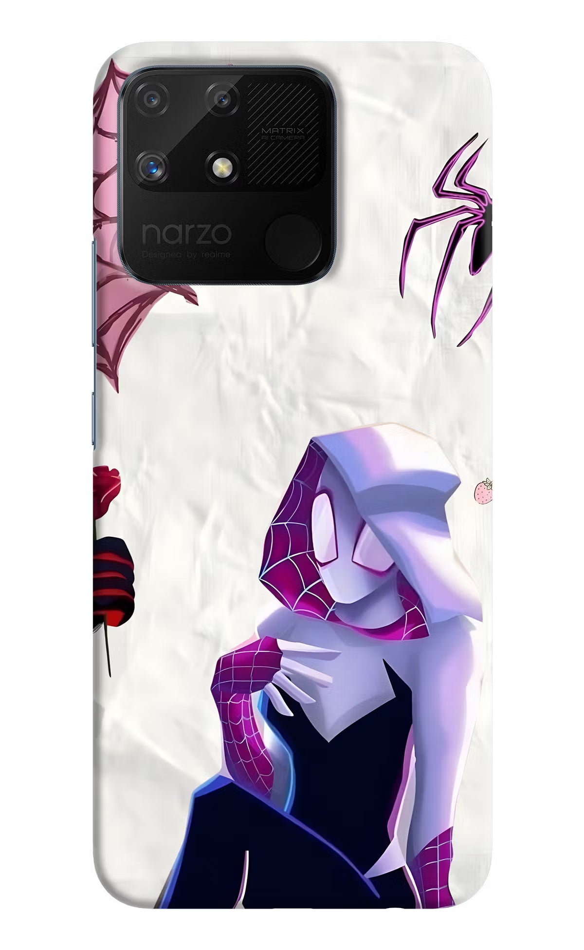 Gwen Verse Realme Narzo 50A Back Cover - Gwen Verse Realme Narzo 50A Back Cover Gwen Verse Realme Narzo 50A Back Cover