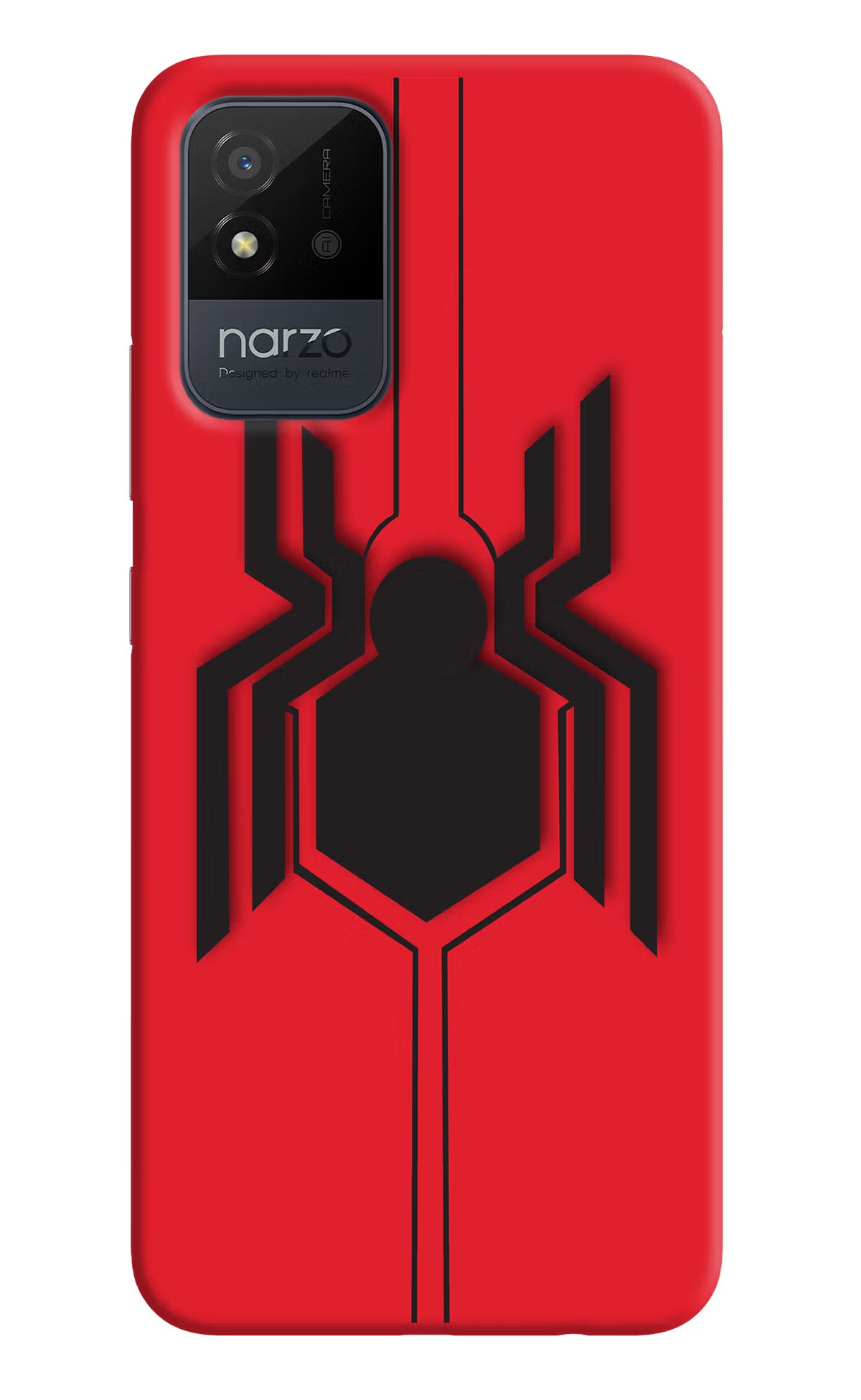 Spider Realme Narzo 50i Back Cover - Spider Realme Narzo 50i Back Cover Spider Realme Narzo 50i Back Cover
