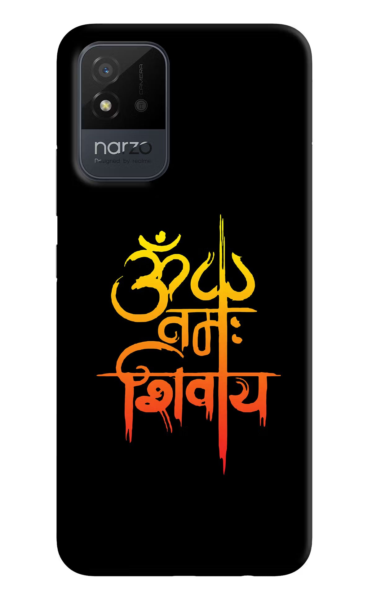 Om Namah Shivay Realme Narzo 50i Back Cover - Om Namah Shivay Realme Narzo 50i Back Cover Om Namah Shivay Realme Narzo 50i Back Cover