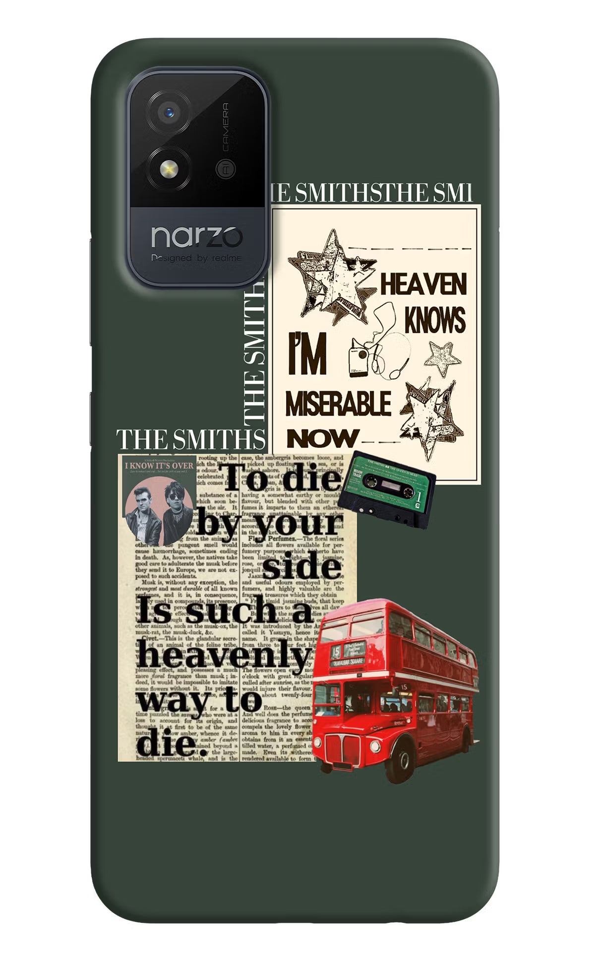 The Smiths Realme Narzo 50i Back Cover - The Smiths Realme Narzo 50i Back Cover The Smiths Realme Narzo 50i Back Cover