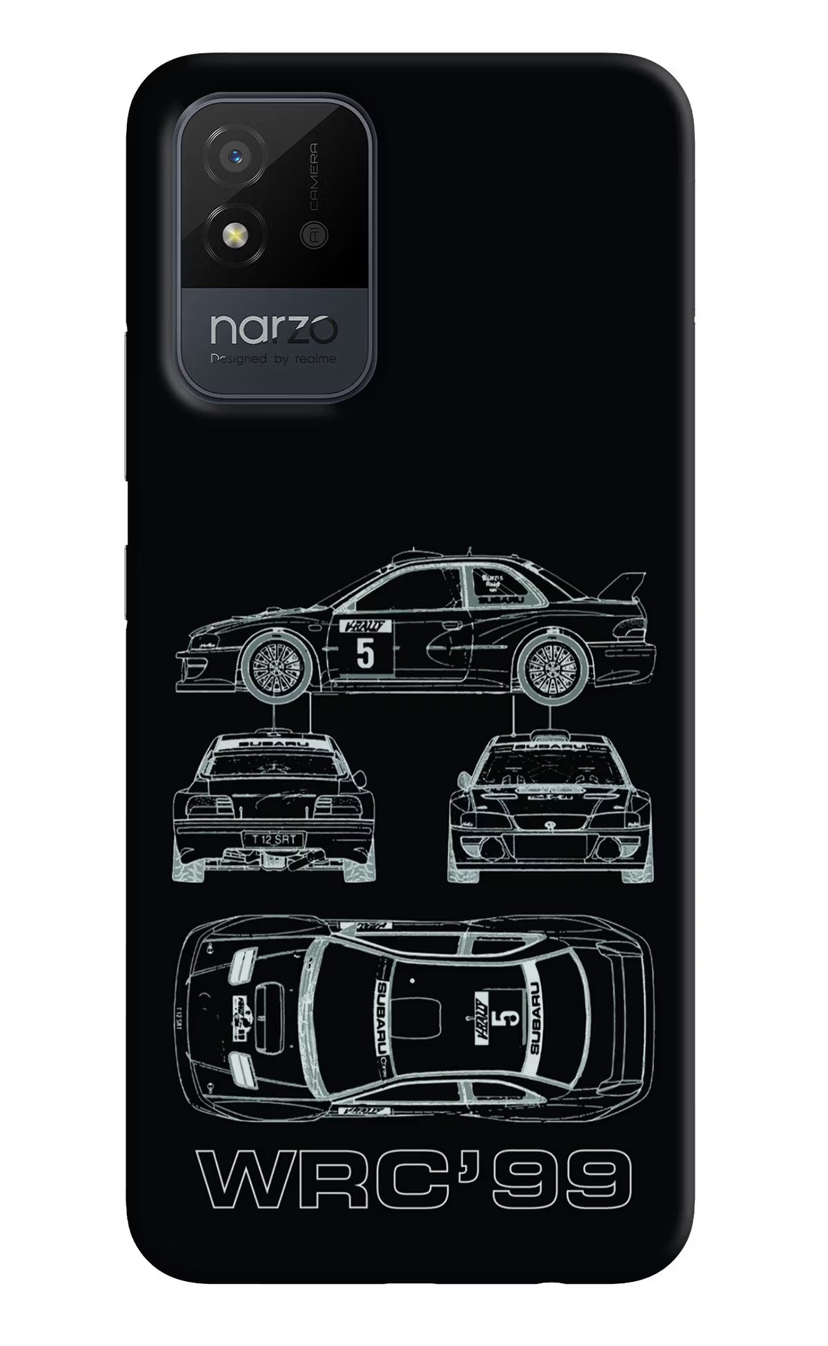 WRC'99 Realme Narzo 50i Back Cover - WRC'99 Realme Narzo 50i Back Cover WRC'99 Realme Narzo 50i Back Cover