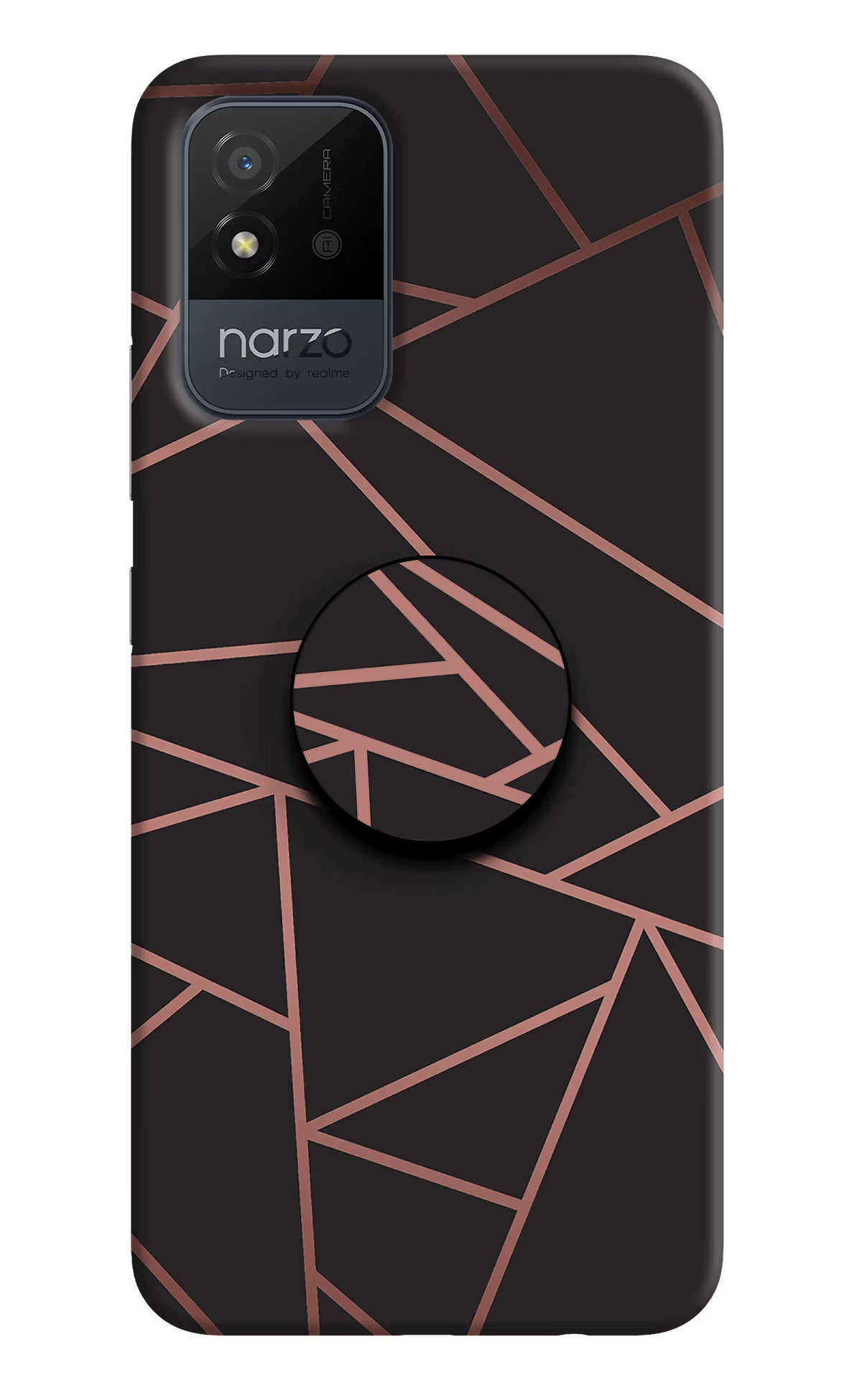 Geometric Pattern Realme Narzo 50i Pop Case
