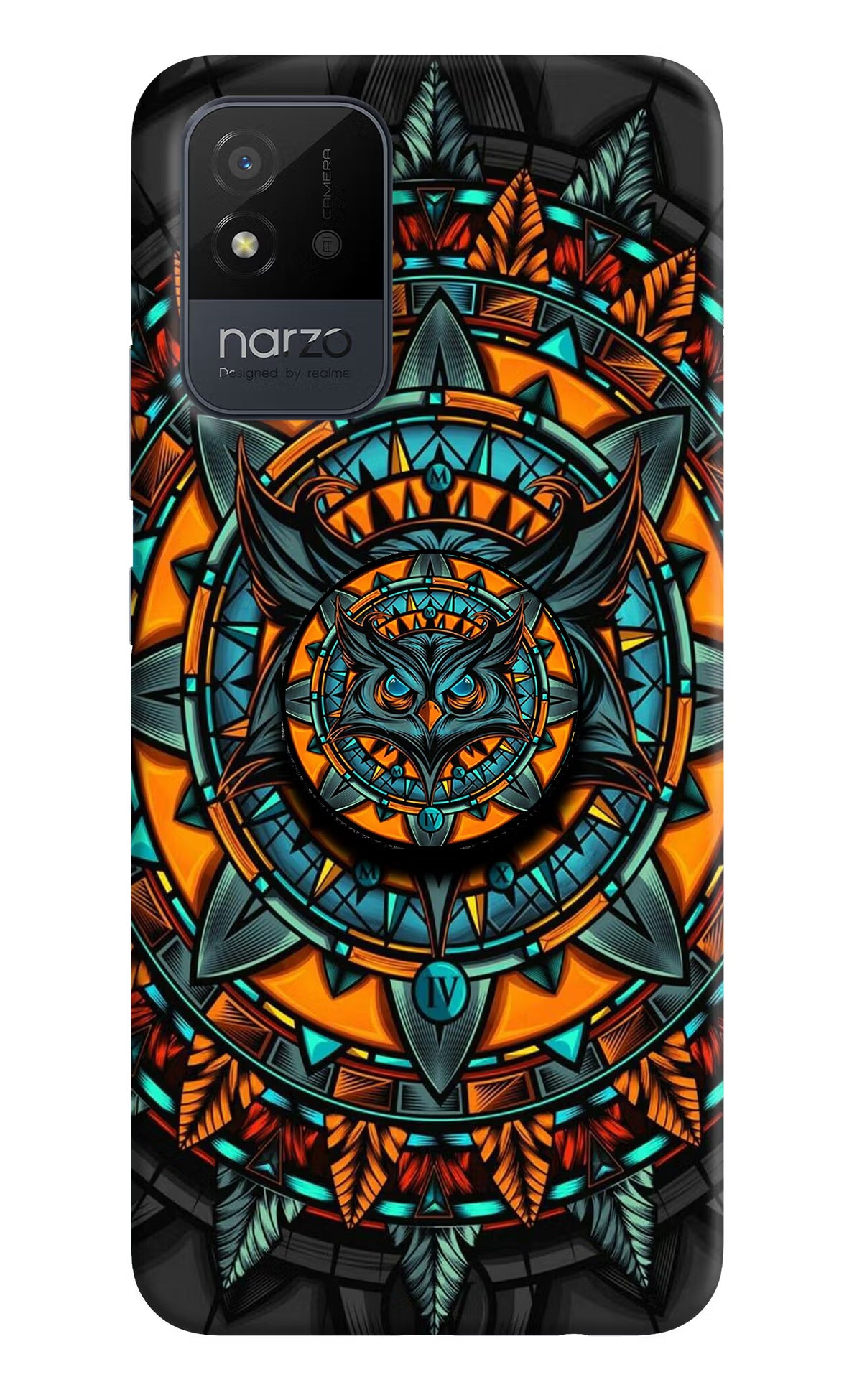 Angry Owl Realme Narzo 50i Pop Case - Angry Owl Realme Narzo 50i Pop Case Angry Owl Realme Narzo 50i Pop Case