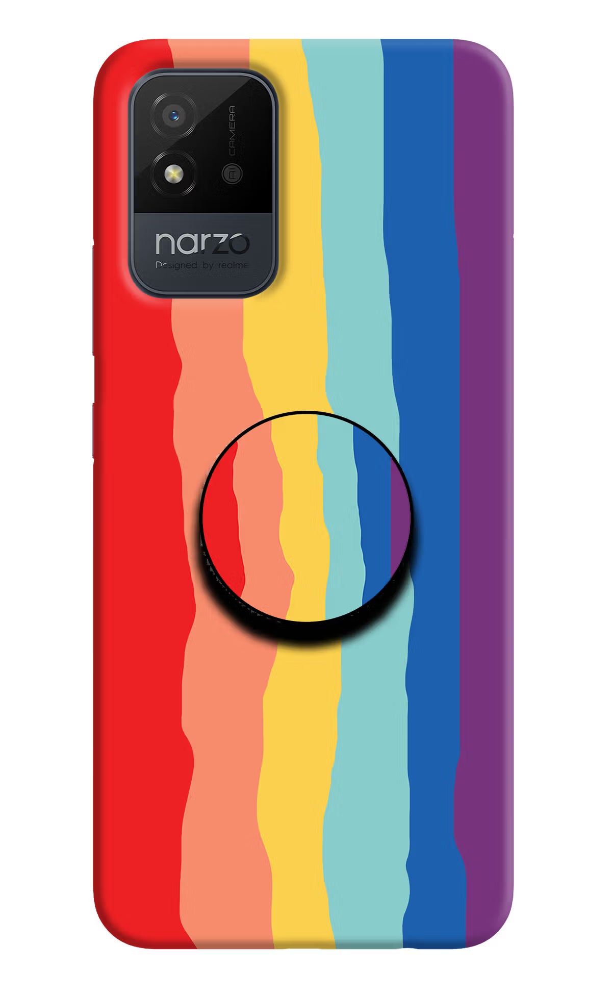 Rainbow Realme Narzo 50i Pop Case