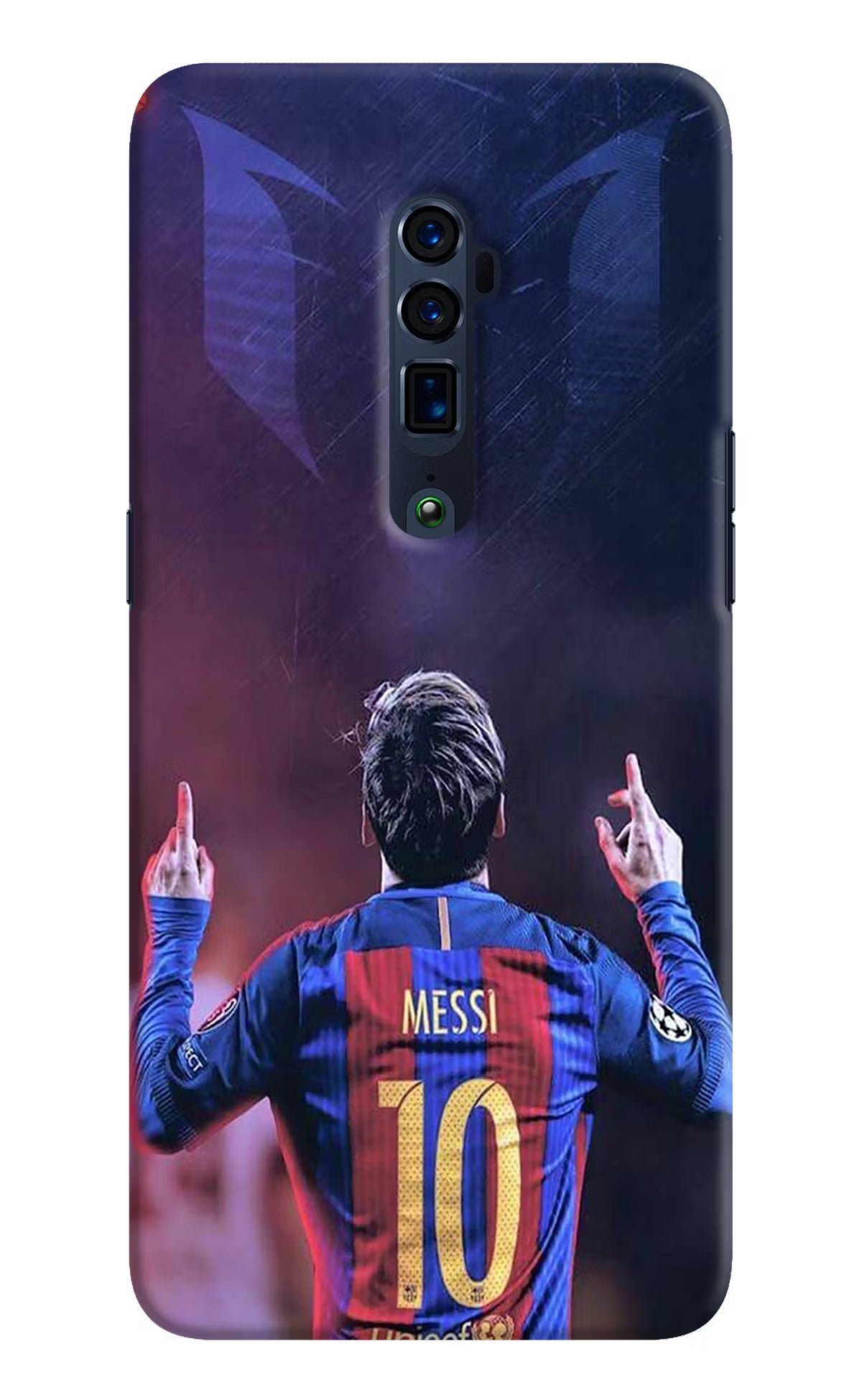 Messi Oppo Reno 10x Zoom Back Cover - Messi Oppo Reno 10x Zoom Hard Case Back Cover by Casekaro Messi Oppo Reno 10x Zoom Hard Case Back Cover by Casekaro