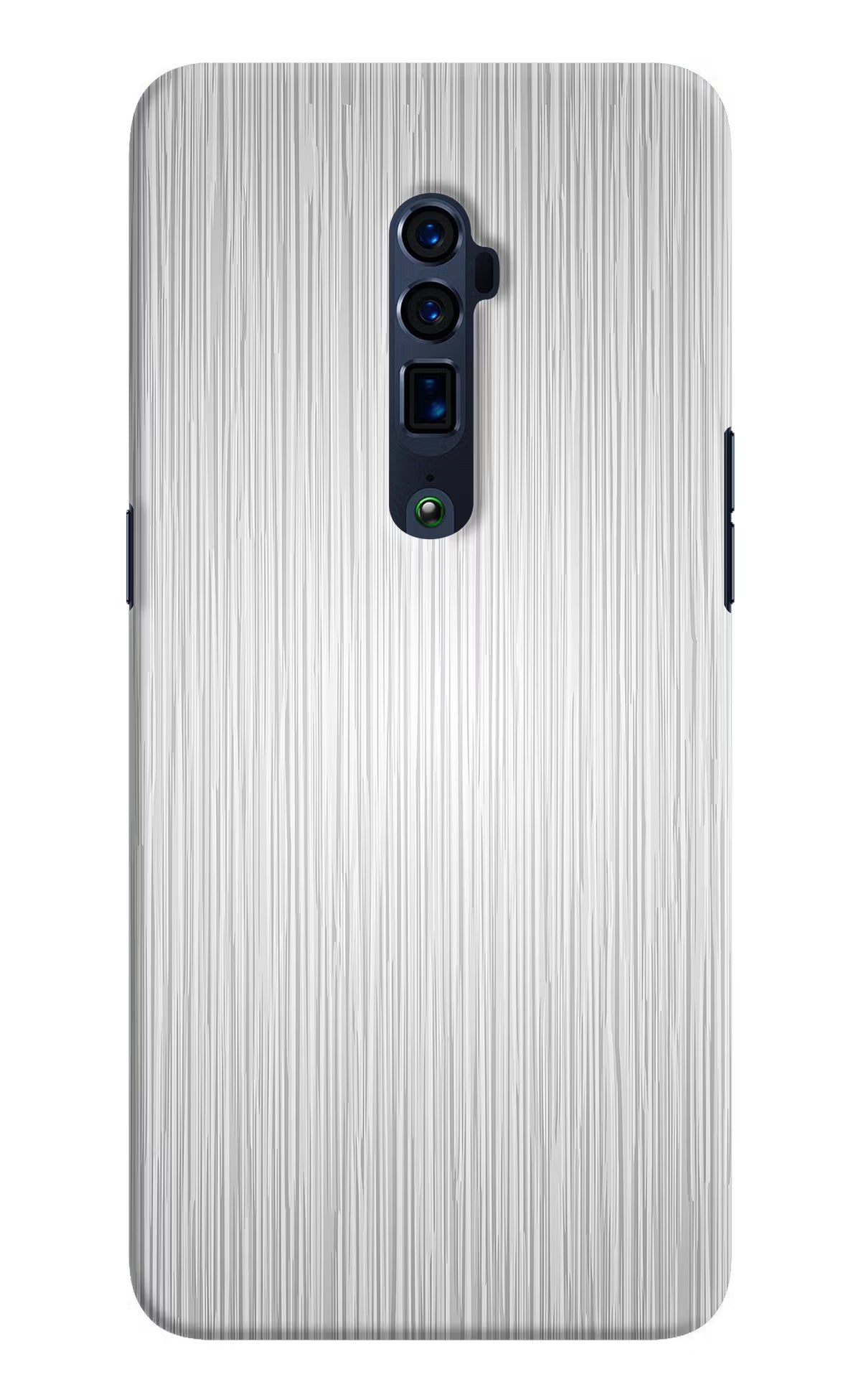 Wooden Grey Texture Oppo Reno 10x Zoom Back Cover - Wooden Grey Texture Oppo Reno 10x Zoom Hard Case Back Cover by Casekaro Wooden Grey Texture Oppo Reno 10x Zoom Hard Case Back Cover by Casekaro
