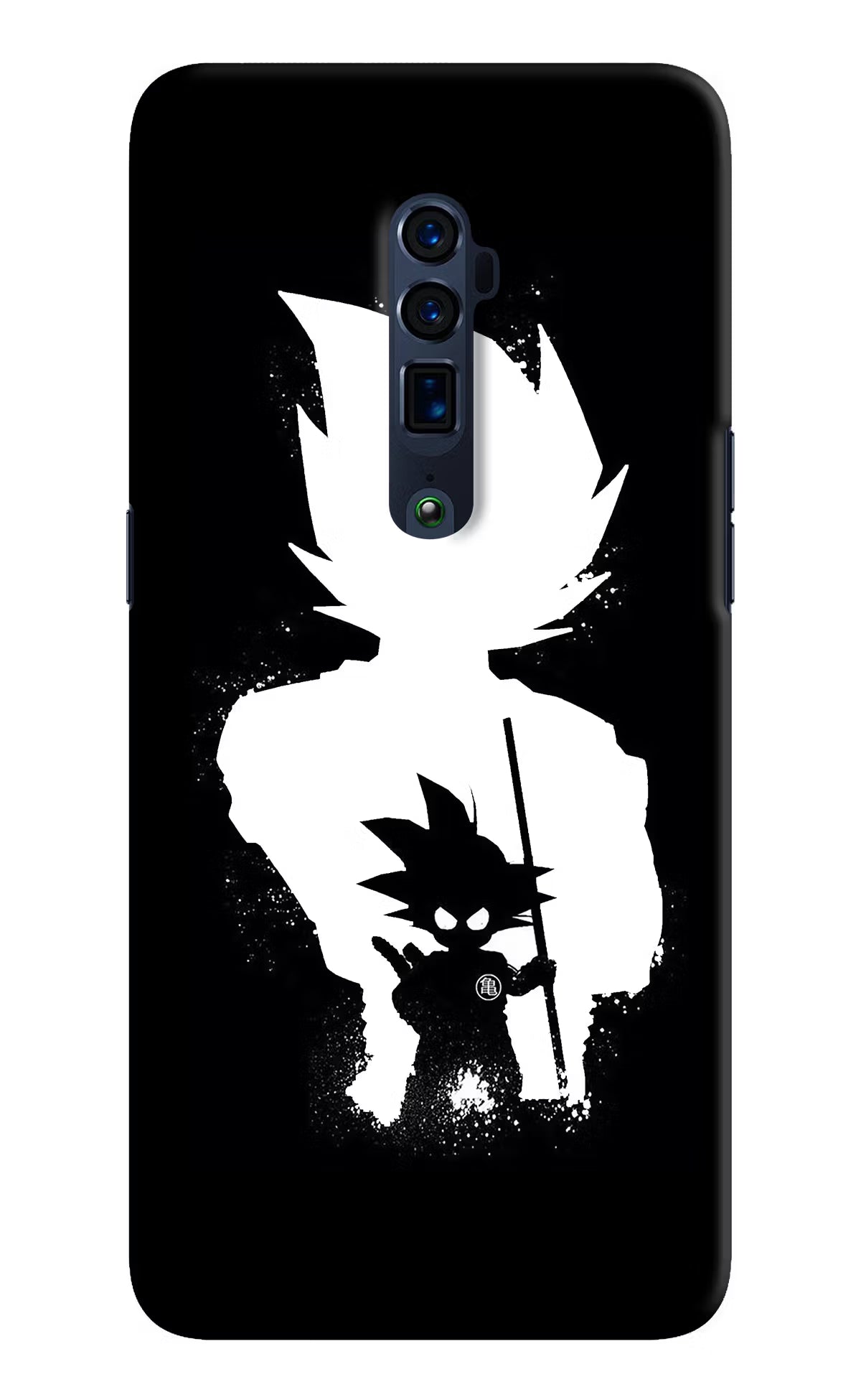 Goku Shadow Oppo Reno 10x Zoom Back Cover - Goku Shadow Oppo Reno 10x Zoom Hard Case Back Cover by Casekaro Goku Shadow Oppo Reno 10x Zoom Hard Case Back Cover by Casekaro