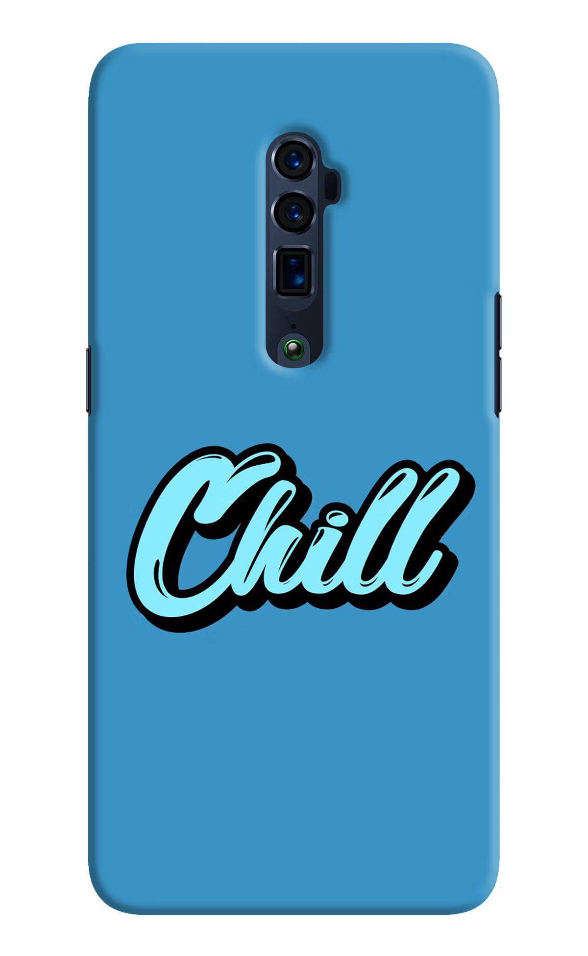 Chill Oppo Reno 10x Zoom Back Cover - Chill Oppo Reno 10x Zoom Hard Case Back Cover by Casekaro Chill Oppo Reno 10x Zoom Hard Case Back Cover by Casekaro