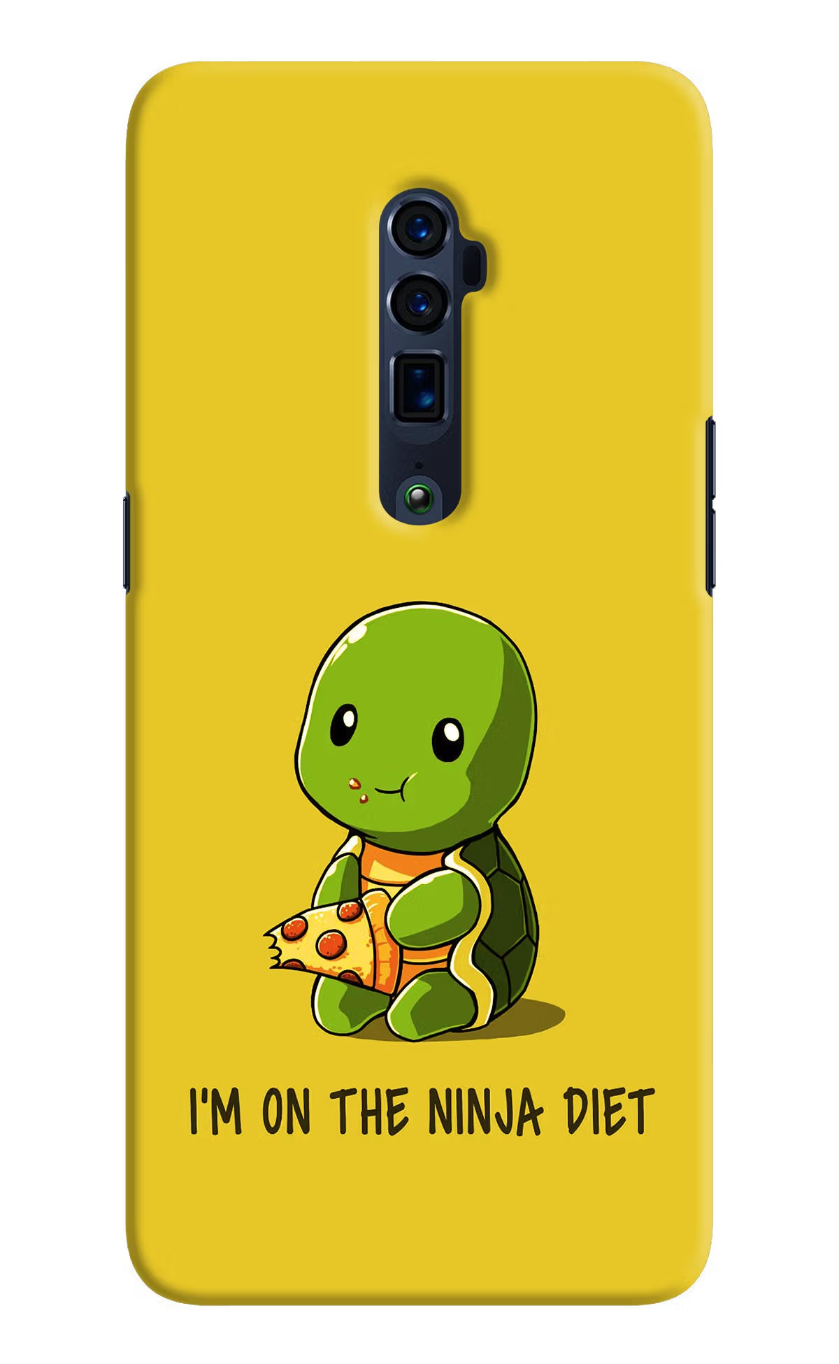 I'm on Ninja Diet Oppo Reno 10x Zoom Back Cover - I'm on Ninja Diet Oppo Reno 10x Zoom Hard Case Back Cover by Casekaro I'm on Ninja Diet Oppo Reno 10x Zoom Hard Case Back Cover by Casekaro