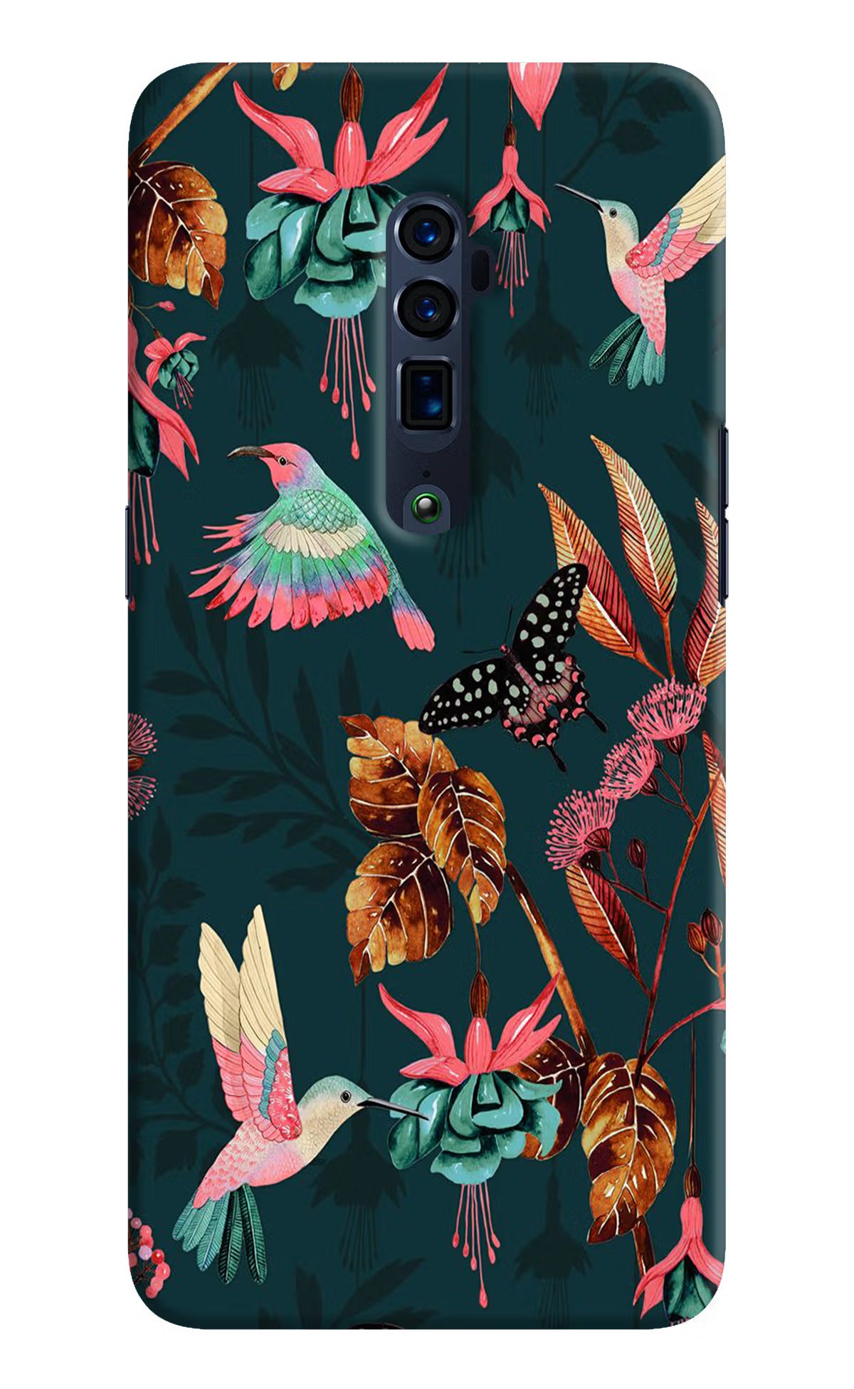 Birds Oppo Reno 10x Zoom Back Cover - Birds Oppo Reno 10x Zoom Hard Case Back Cover by Casekaro Birds Oppo Reno 10x Zoom Hard Case Back Cover by Casekaro