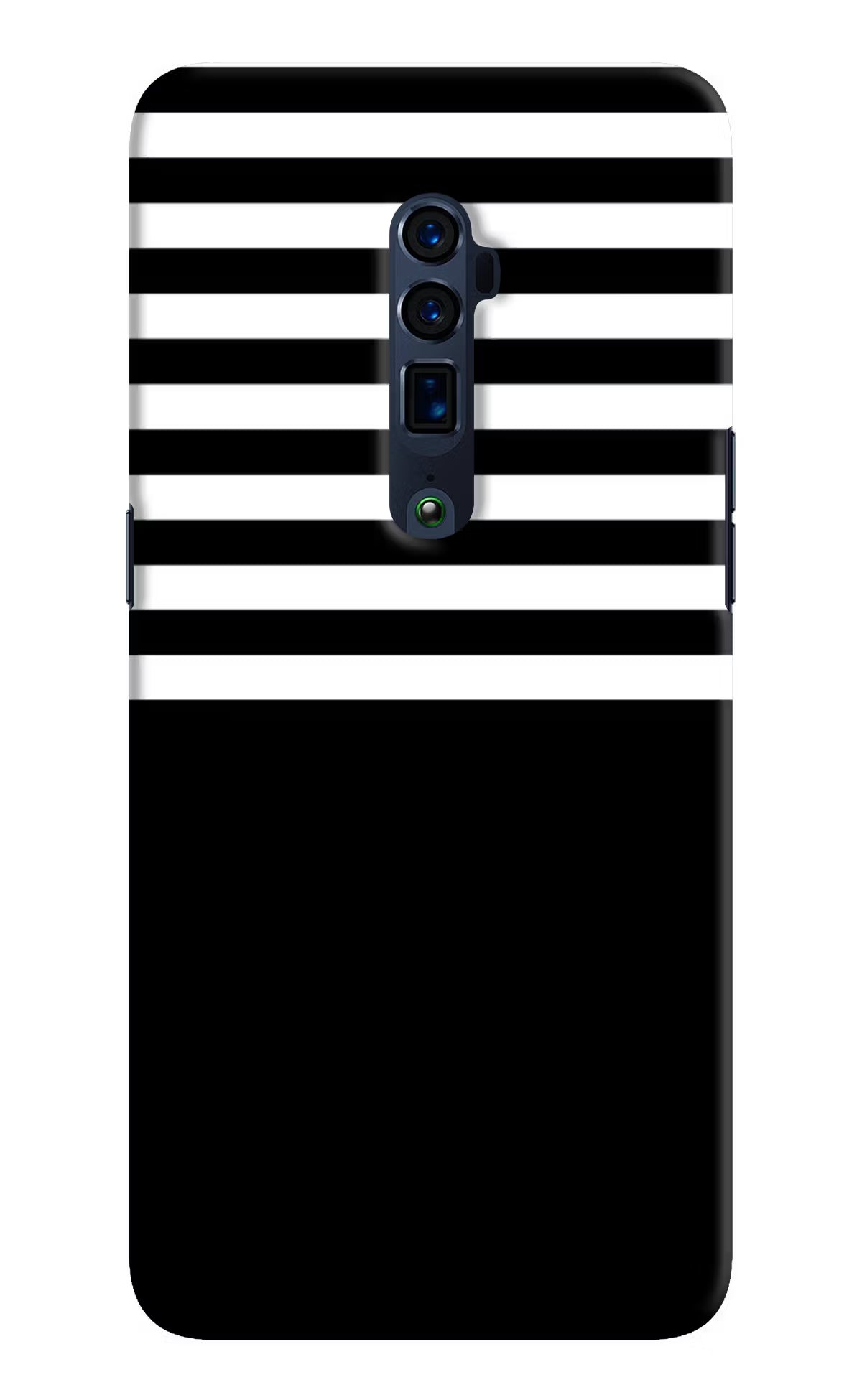 Black and White Print Oppo Reno 10x Zoom Back Cover - Black and White Print Oppo Reno 10x Zoom Hard Case Back Cover by Casekaro Black and White Print Oppo Reno 10x Zoom Hard Case Back Cover by Casekaro