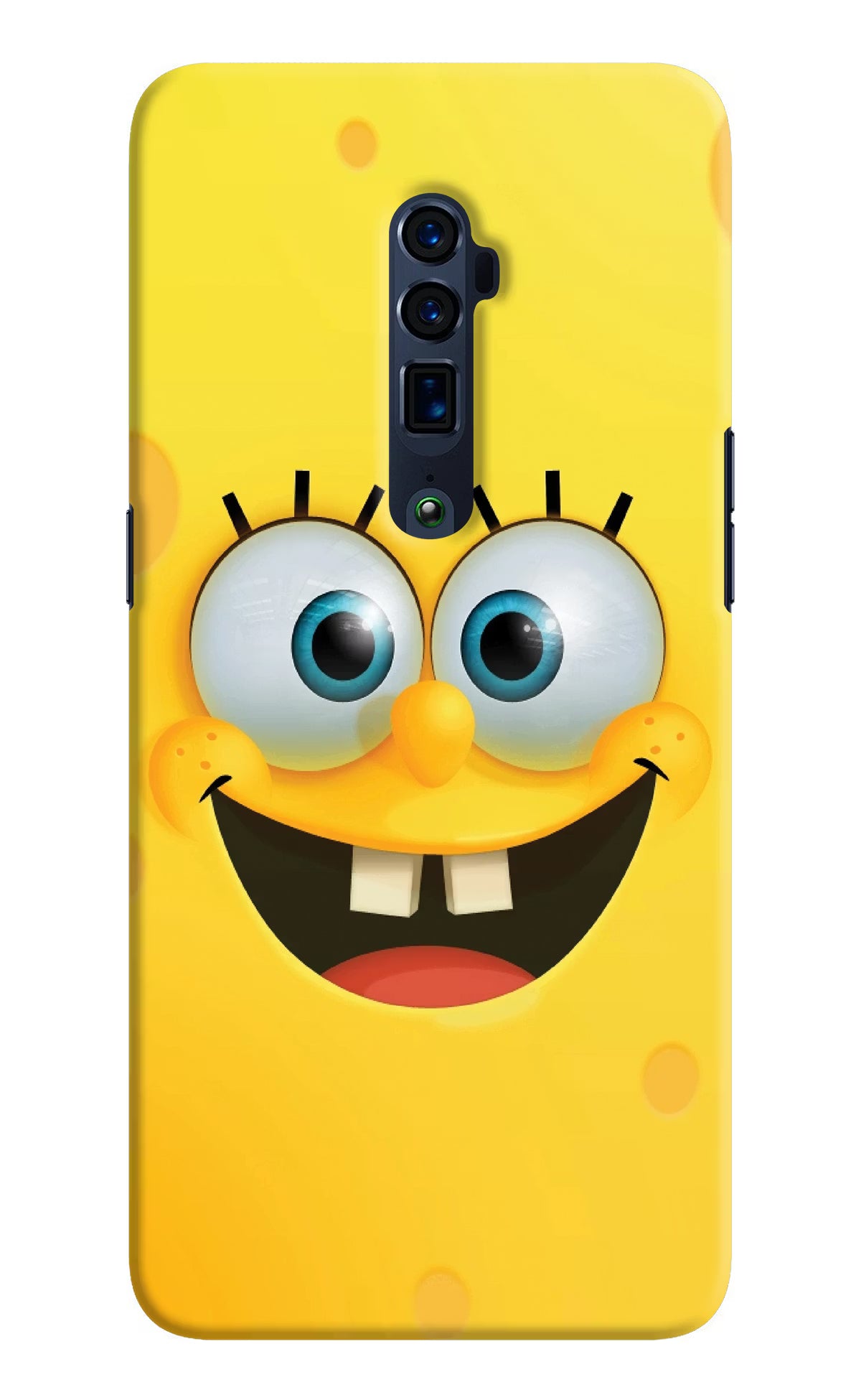 Sponge 1 Oppo Reno 10x Zoom Back Cover - Sponge 1 Oppo Reno 10x Zoom Hard Case Back Cover by Casekaro Sponge 1 Oppo Reno 10x Zoom Hard Case Back Cover by Casekaro
