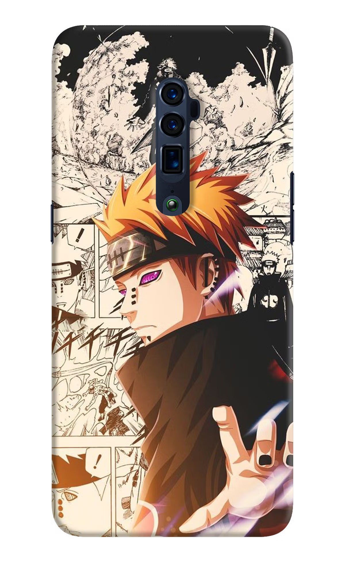 Pain Anime Oppo Reno 10x Zoom Back Cover - Pain Anime Oppo Reno 10x Zoom Hard Case Back Cover by Casekaro Pain Anime Oppo Reno 10x Zoom Hard Case Back Cover by Casekaro