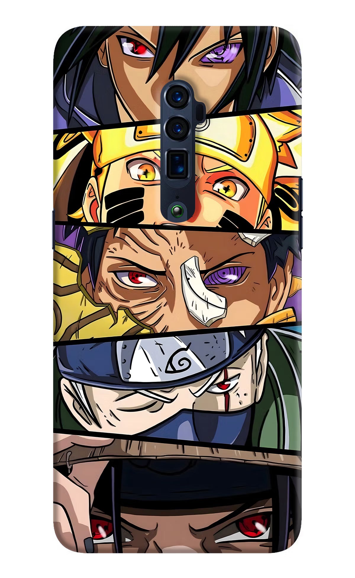 Naruto Character Oppo Reno 10x Zoom Back Cover - Naruto Character Oppo Reno 10x Zoom Hard Case Back Cover by Casekaro Naruto Character Oppo Reno 10x Zoom Hard Case Back Cover by Casekaro