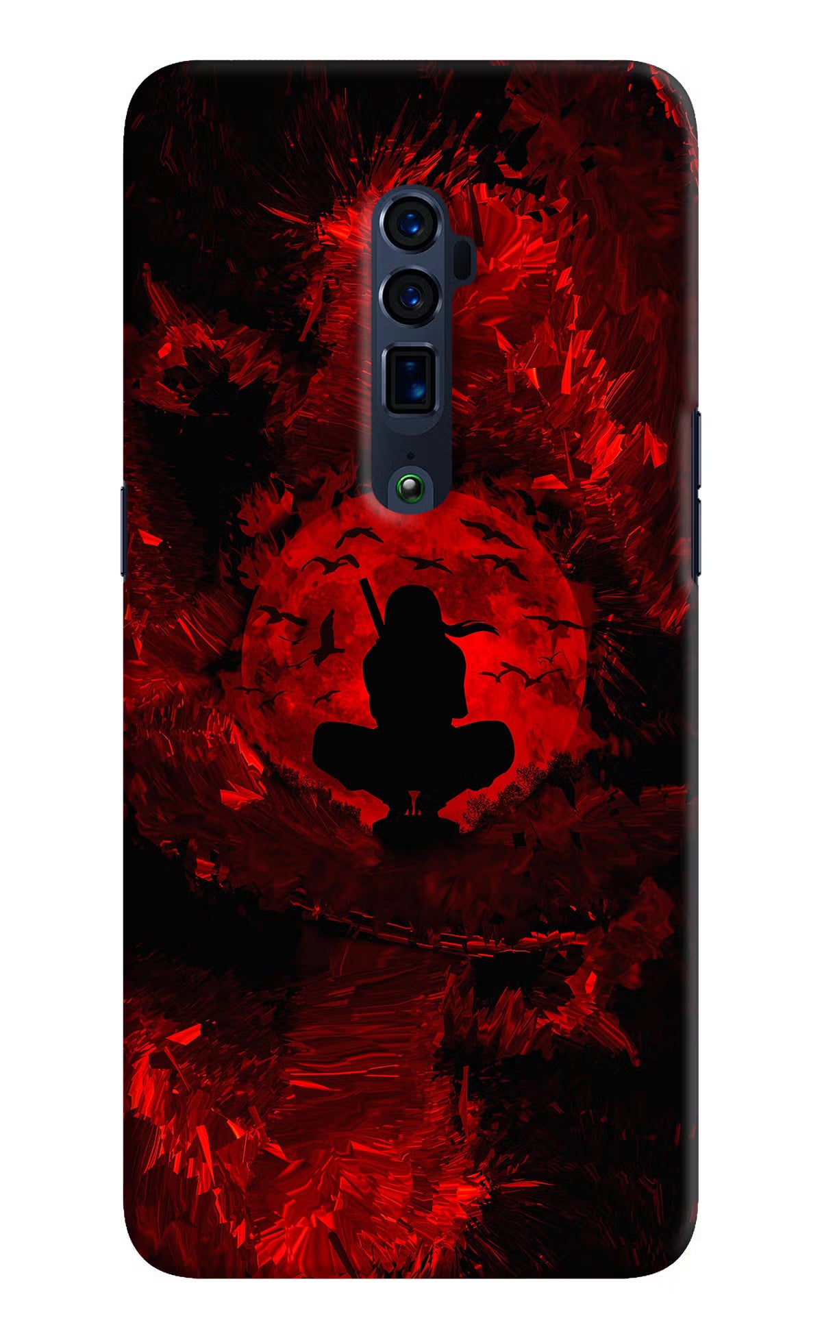 Itachi Uchiha Oppo Reno 10x Zoom Back Cover - Itachi Uchiha Oppo Reno 10x Zoom Hard Case Back Cover by Casekaro Itachi Uchiha Oppo Reno 10x Zoom Hard Case Back Cover by Casekaro