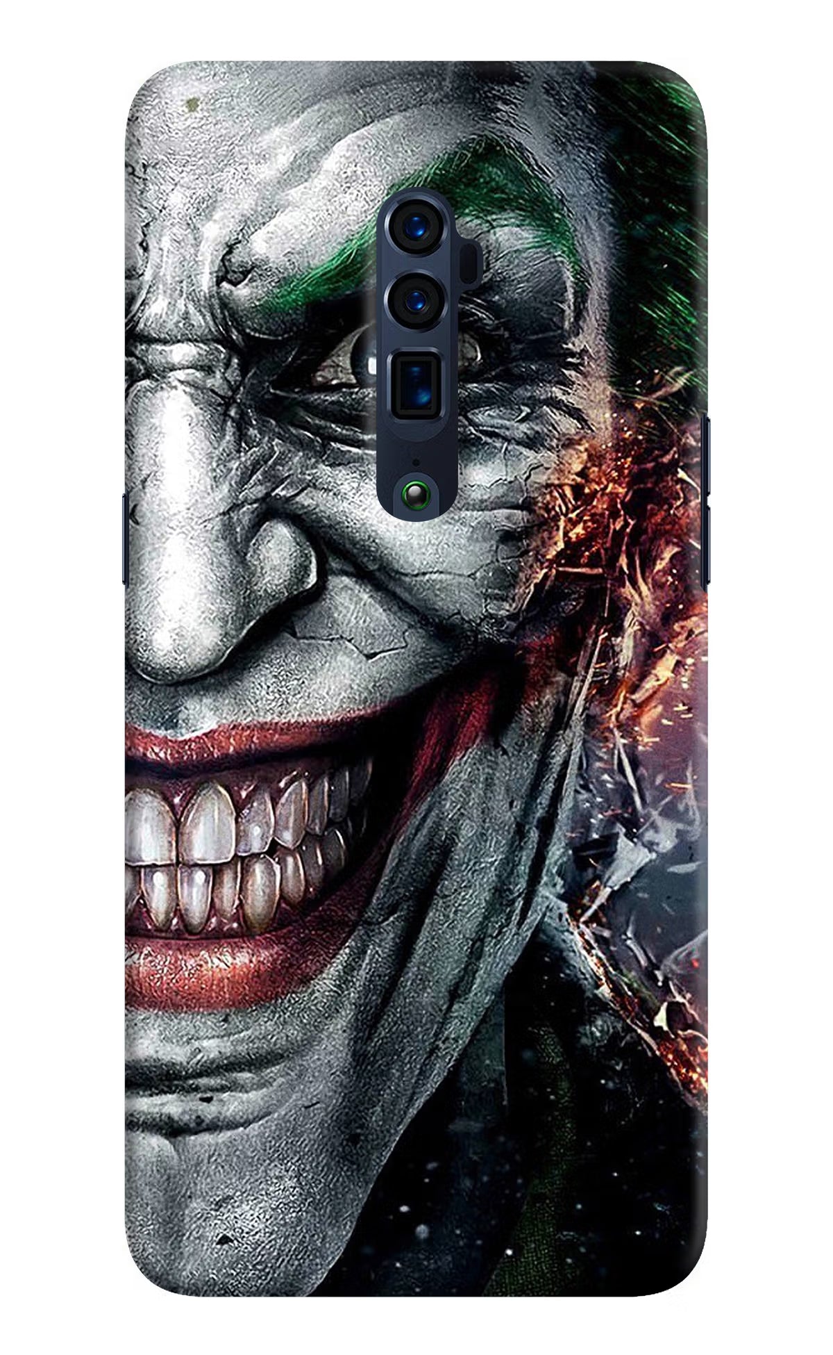 Joker Cam Oppo Reno 10x Zoom Back Cover - Joker Cam Oppo Reno 10x Zoom Hard Case Back Cover by Casekaro Joker Cam Oppo Reno 10x Zoom Hard Case Back Cover by Casekaro