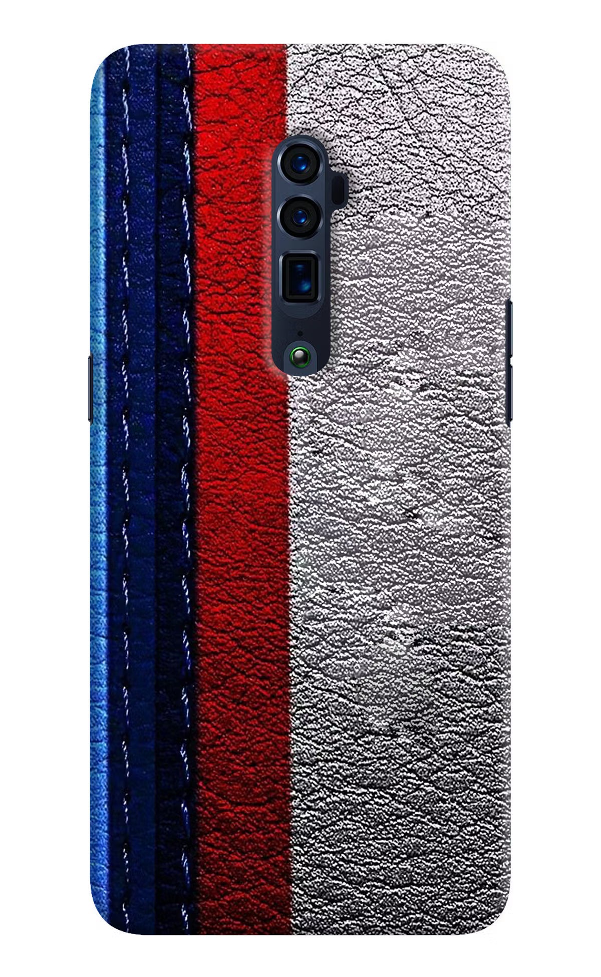 BMW Stripes Oppo Reno 10x Zoom Back Cover - BMW Stripes Oppo Reno 10x Zoom Hard Case Back Cover by Casekaro BMW Stripes Oppo Reno 10x Zoom Hard Case Back Cover by Casekaro