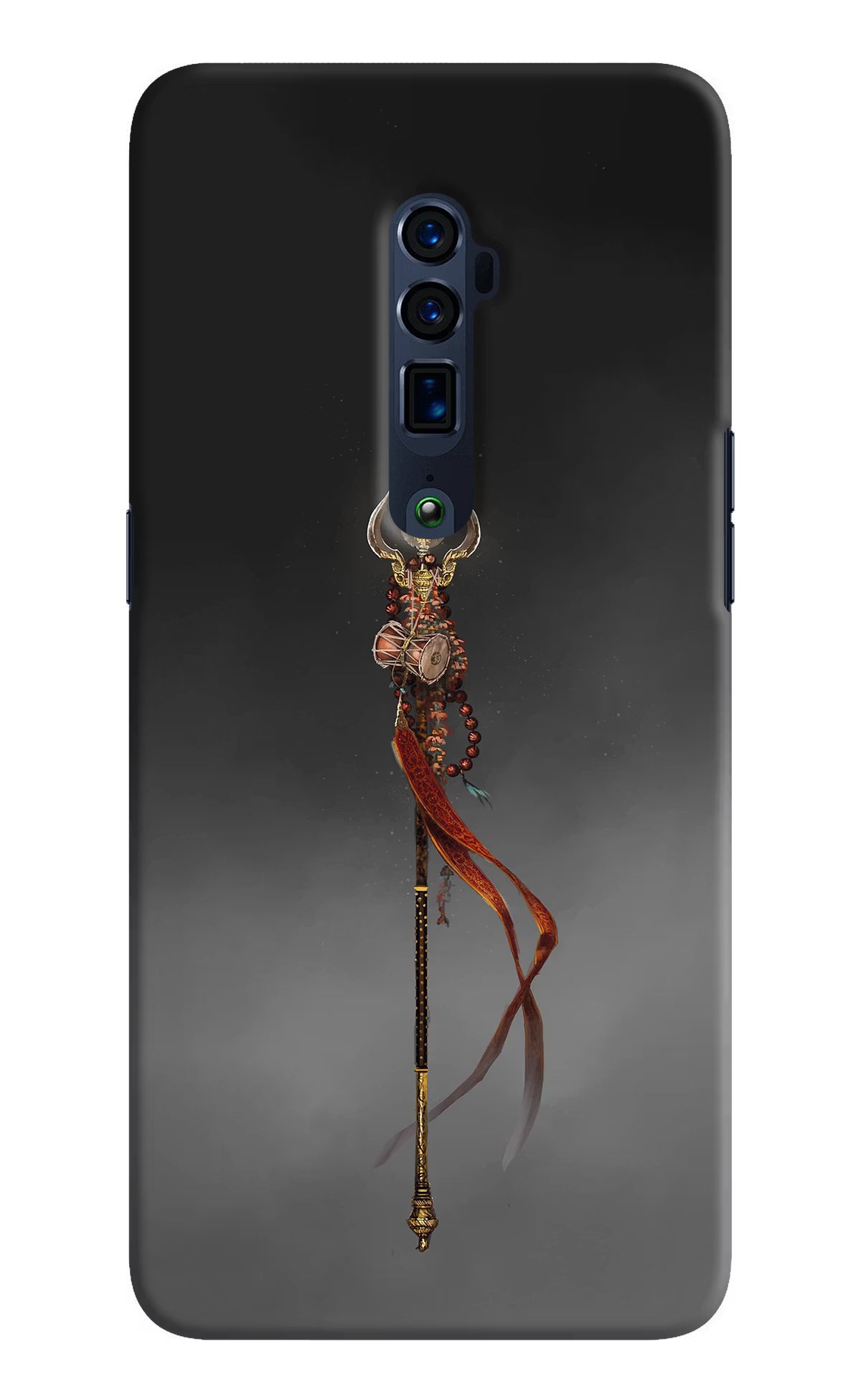 Shiv Trishul Oppo Reno 10x Zoom Back Cover - Shiv Trishul Oppo Reno 10x Zoom Hard Case Back Cover by Casekaro Shiv Trishul Oppo Reno 10x Zoom Hard Case Back Cover by Casekaro