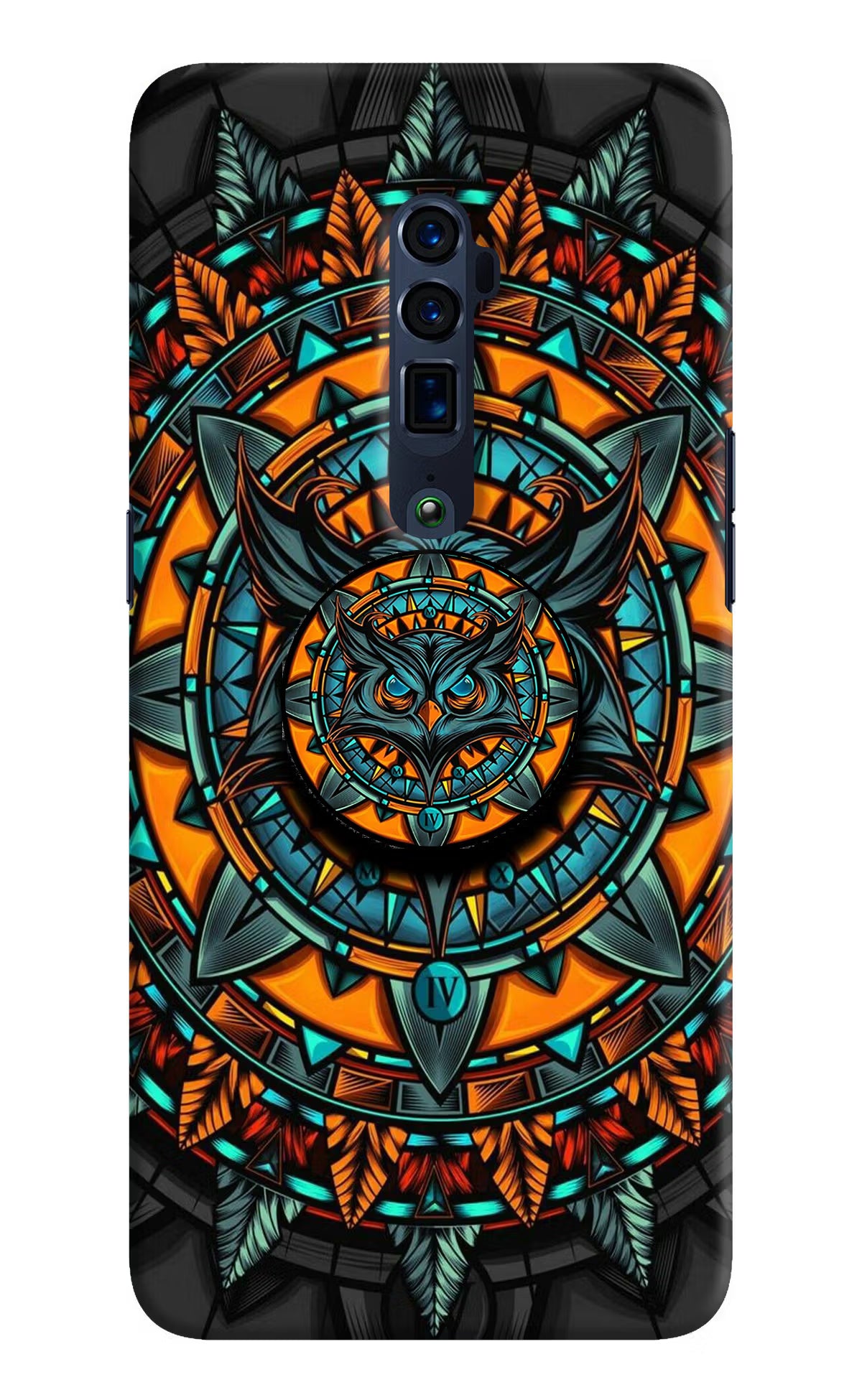 Angry Owl Oppo Reno 10x Zoom Pop Case - Angry Owl Oppo Reno 10x Zoom Pop Case by Casekaro Angry Owl Oppo Reno 10x Zoom Pop Case by Casekaro