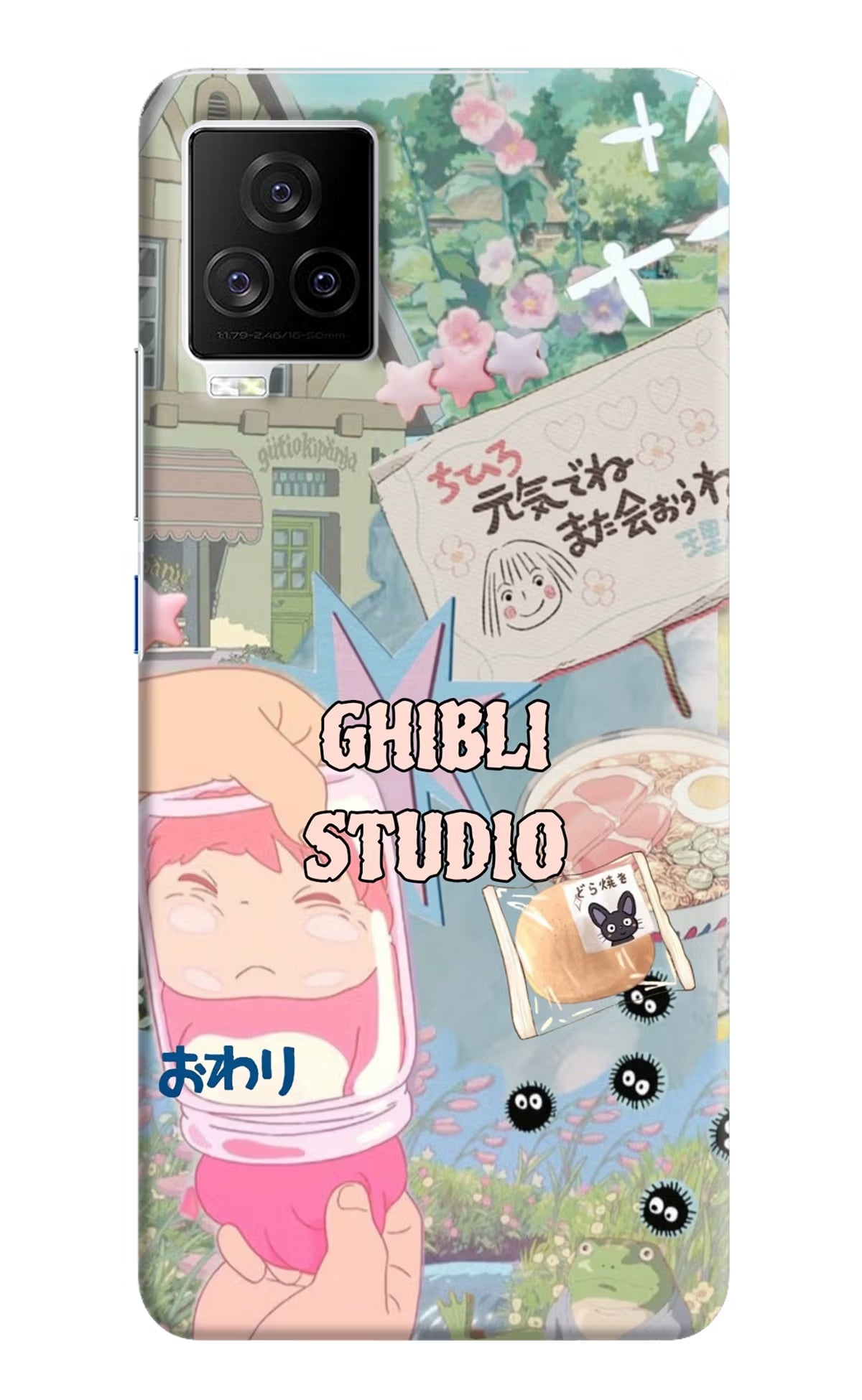 Studio Ghibli iQOO 7 Legend 5G Back Cover - Studio Ghibli iQOO 7 Legend 5G Back Cover Studio Ghibli iQOO 7 Legend 5G Back Cover