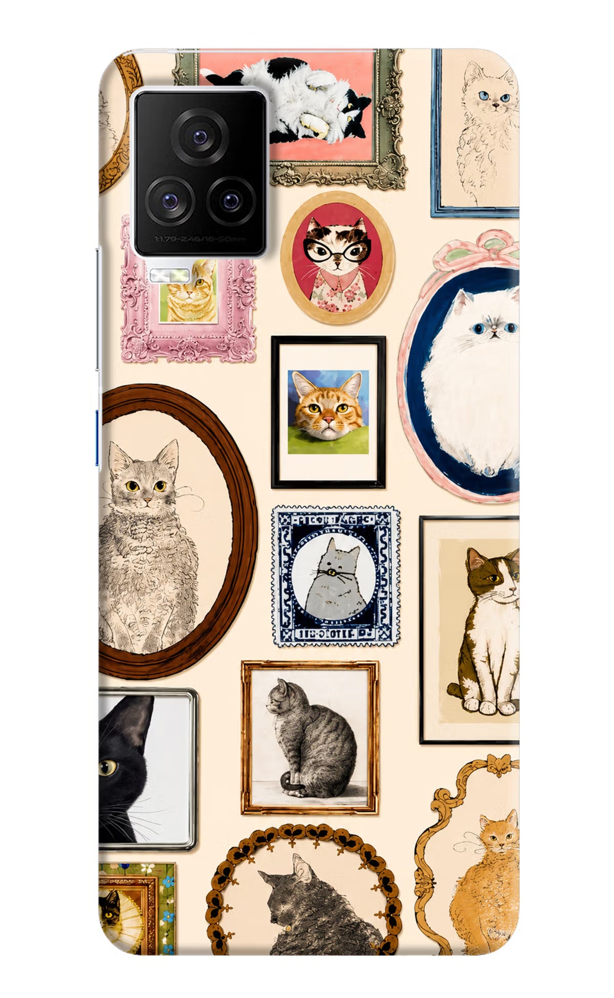 Mirror Cats iQOO 7 Legend 5G Back Cover - Mirror Cats iQOO 7 Legend 5G Back Cover Mirror Cats iQOO 7 Legend 5G Back Cover