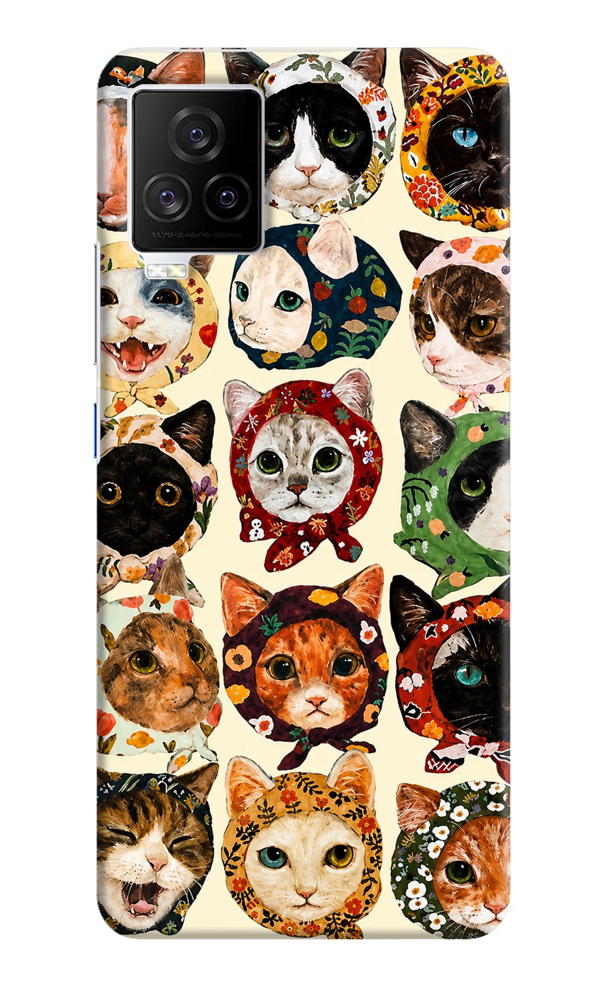 Cool Cat iQOO 7 Legend 5G Back Cover - Cool Cat iQOO 7 Legend 5G Back Cover Cool Cat iQOO 7 Legend 5G Back Cover
