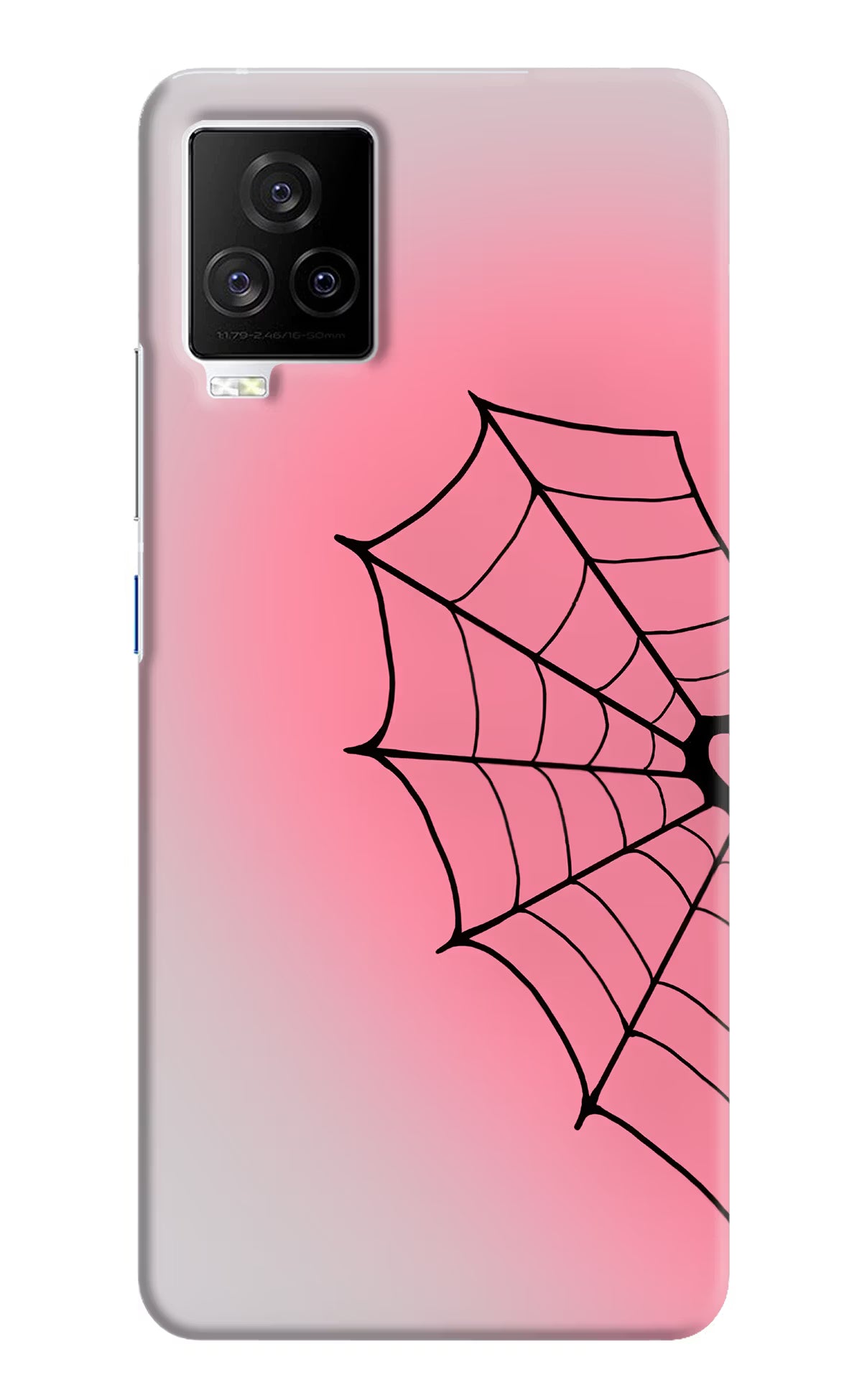 Pink Web iQOO 7 Legend 5G Back Cover - Pink Web iQOO 7 Legend 5G Back Cover Pink Web iQOO 7 Legend 5G Back Cover
