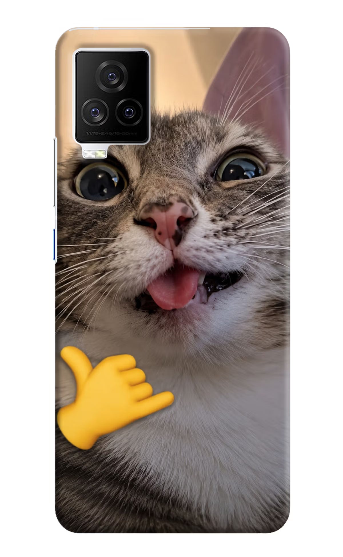 Silly Cat Call iQOO 7 Legend 5G Back Cover - Silly Cat Call iQOO 7 Legend 5G Back Cover Silly Cat Call iQOO 7 Legend 5G Back Cover