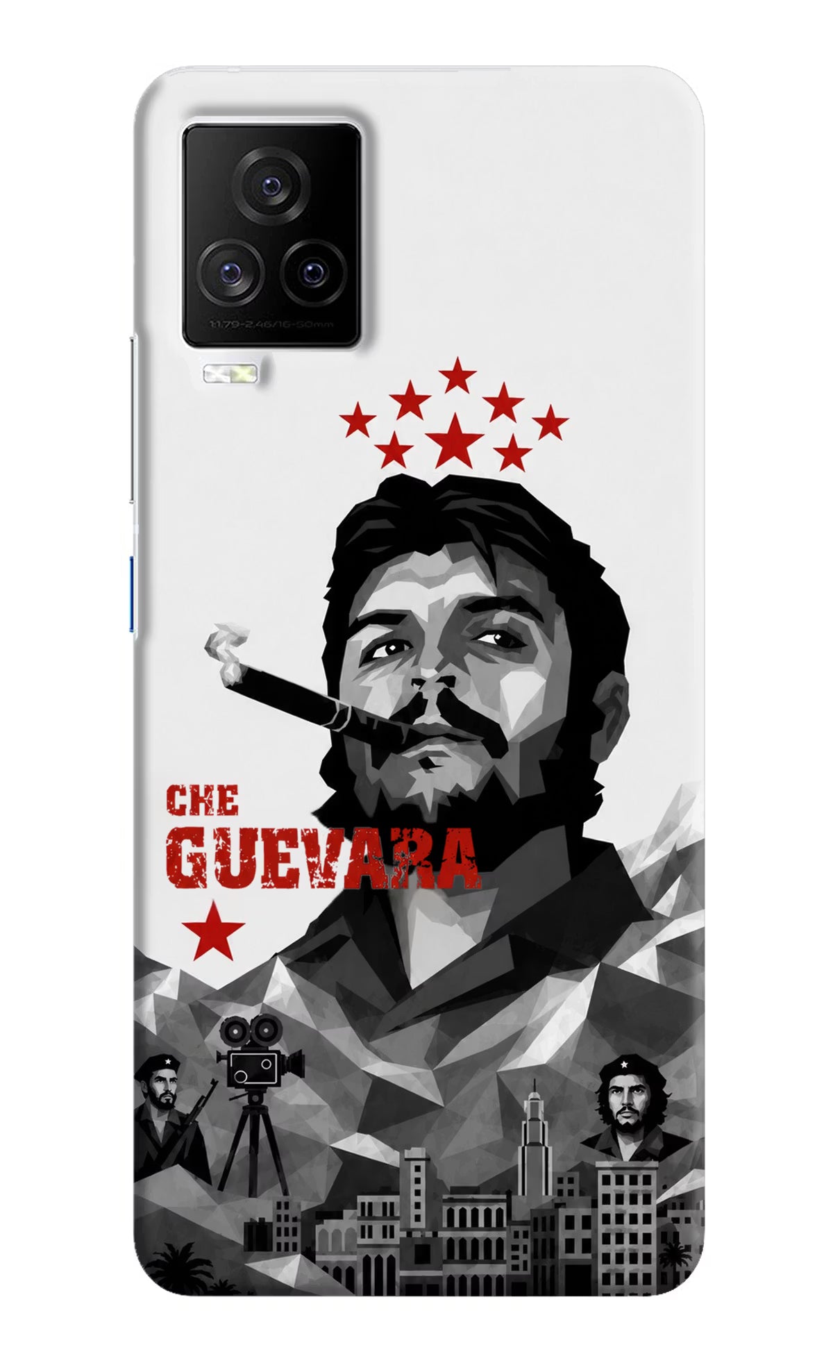 Che Guevara Iconic iQOO 7 Legend 5G Back Cover - Che Guevara Iconic iQOO 7 Legend 5G Back Cover Che Guevara Iconic iQOO 7 Legend 5G Back Cover