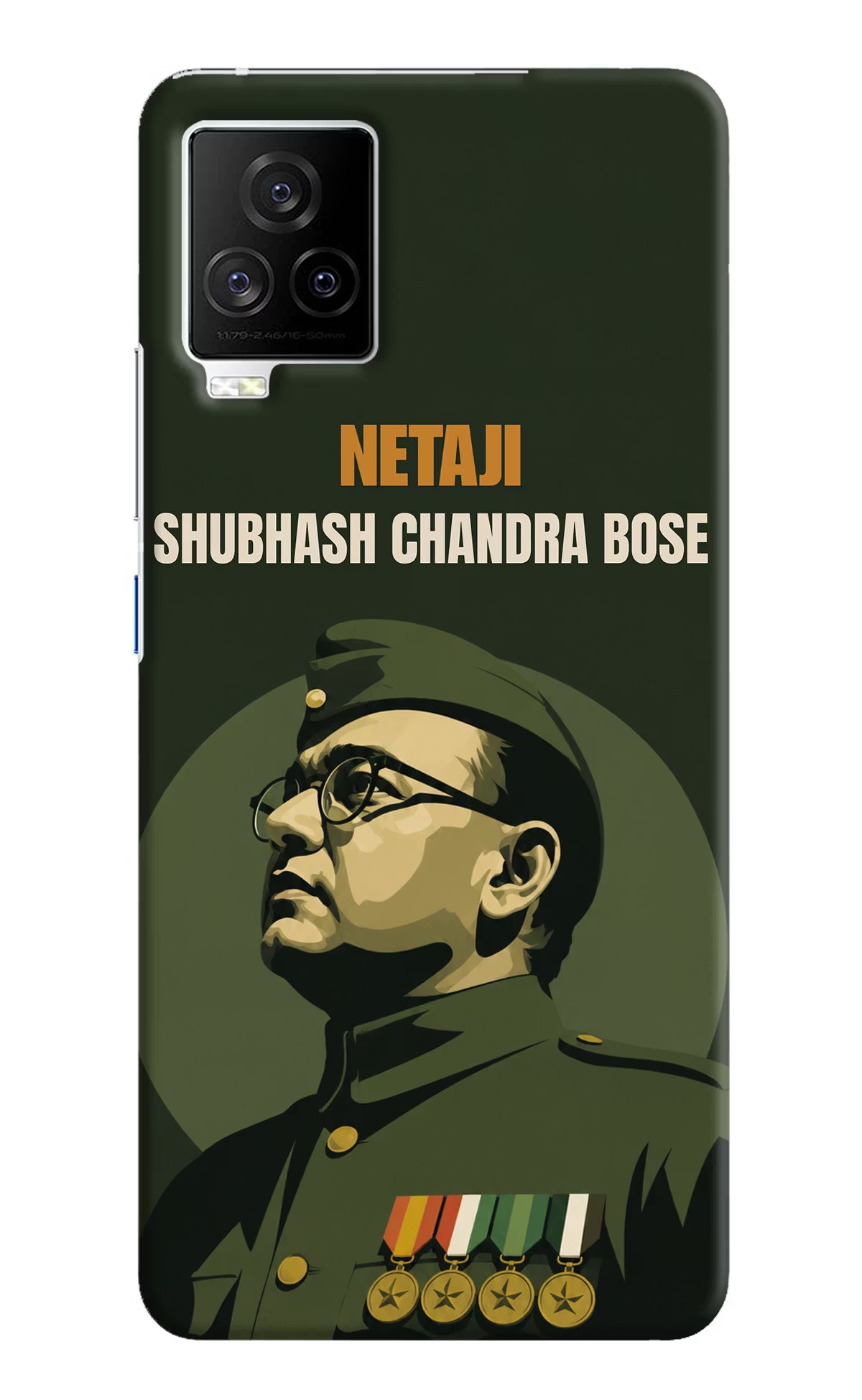 Netaji Legacy iQOO 7 Legend 5G Back Cover - Netaji Legacy iQOO 7 Legend 5G Back Cover Netaji Legacy iQOO 7 Legend 5G Back Cover