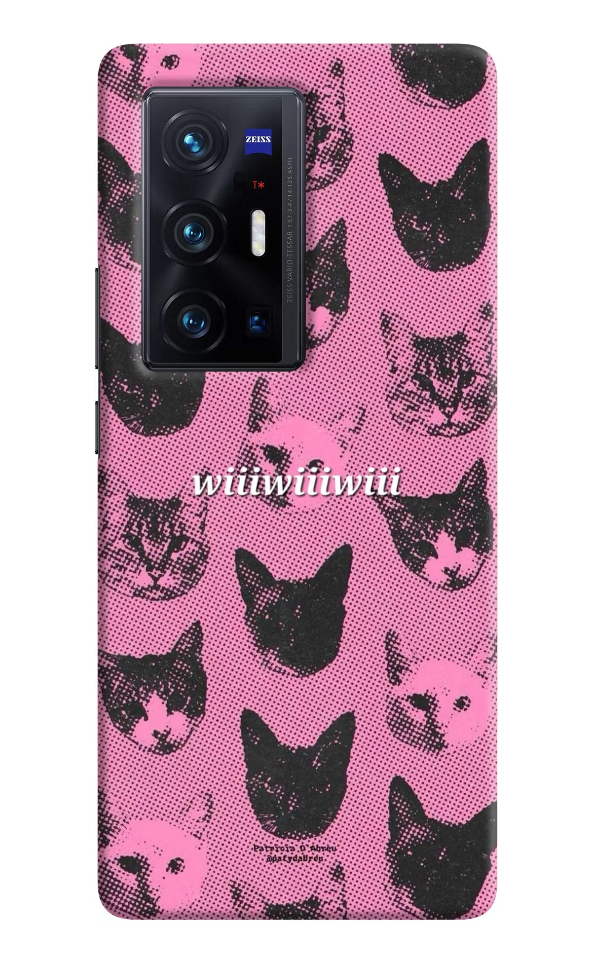 Pink Cats Vivo X70 Pro+ Back Cover - Pink Cats Vivo X70 Pro+ Back Cover Pink Cats Vivo X70 Pro+ Back Cover